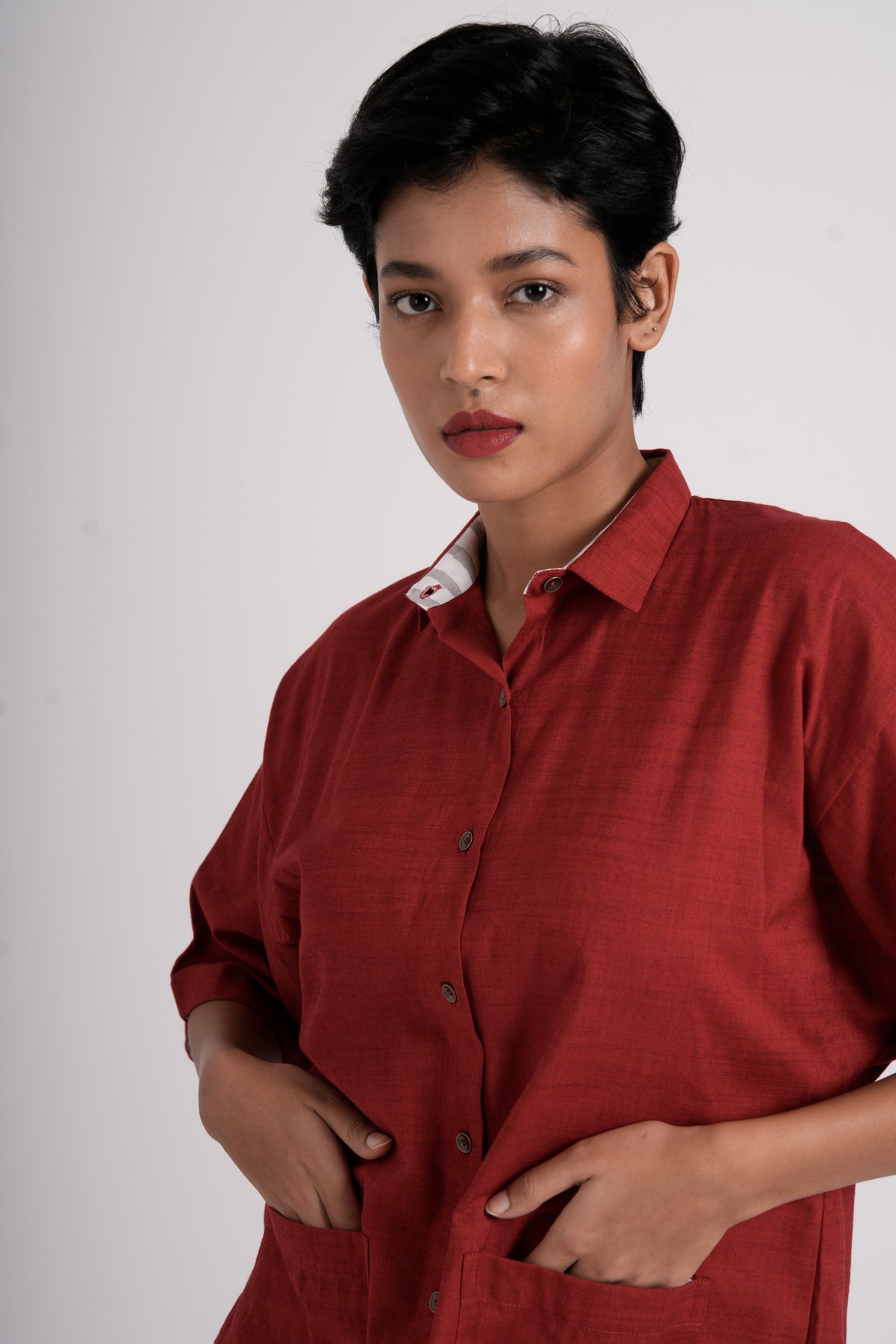 Lava Shirt in Red