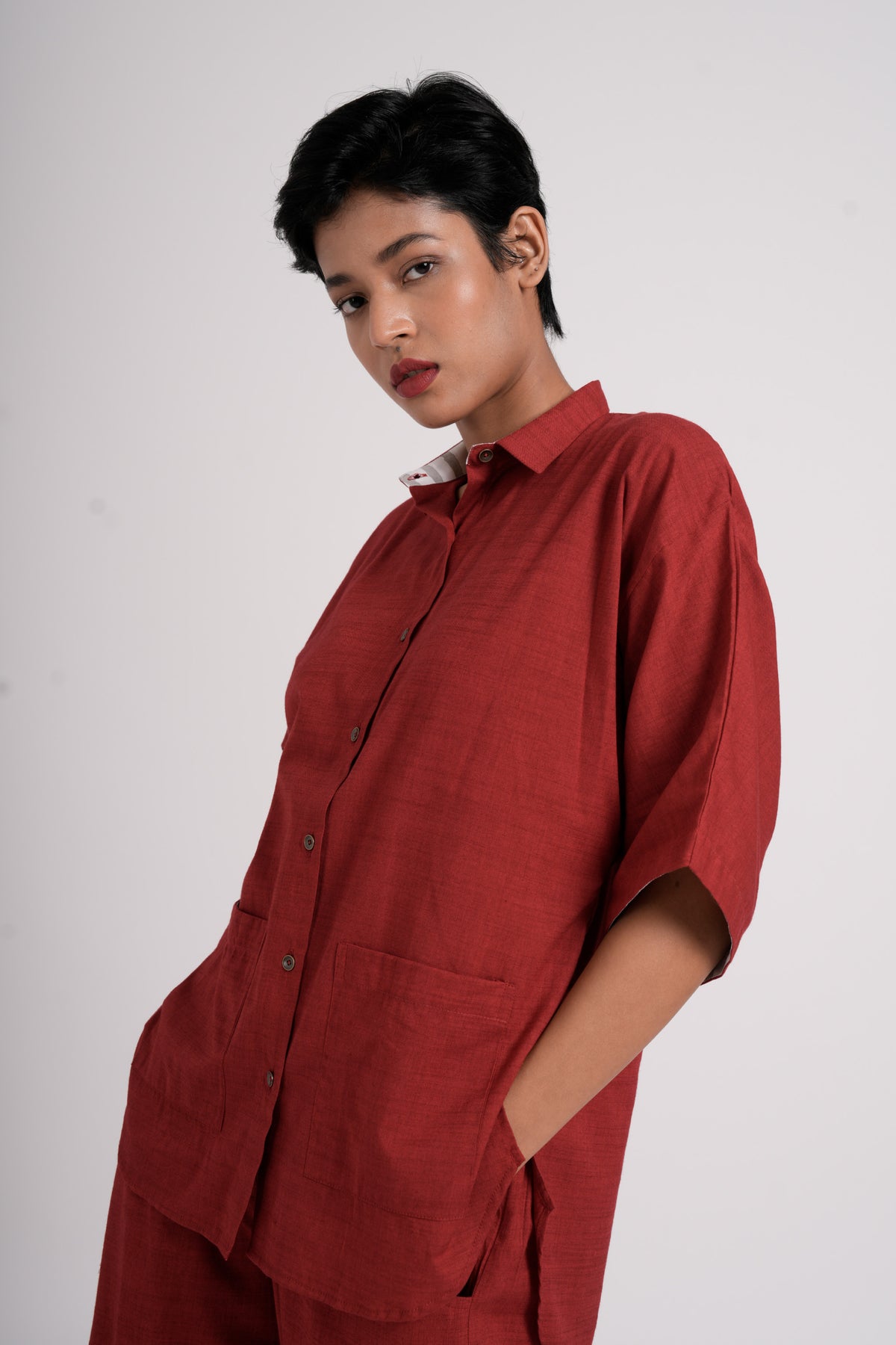 Lava Red Co-ord Set