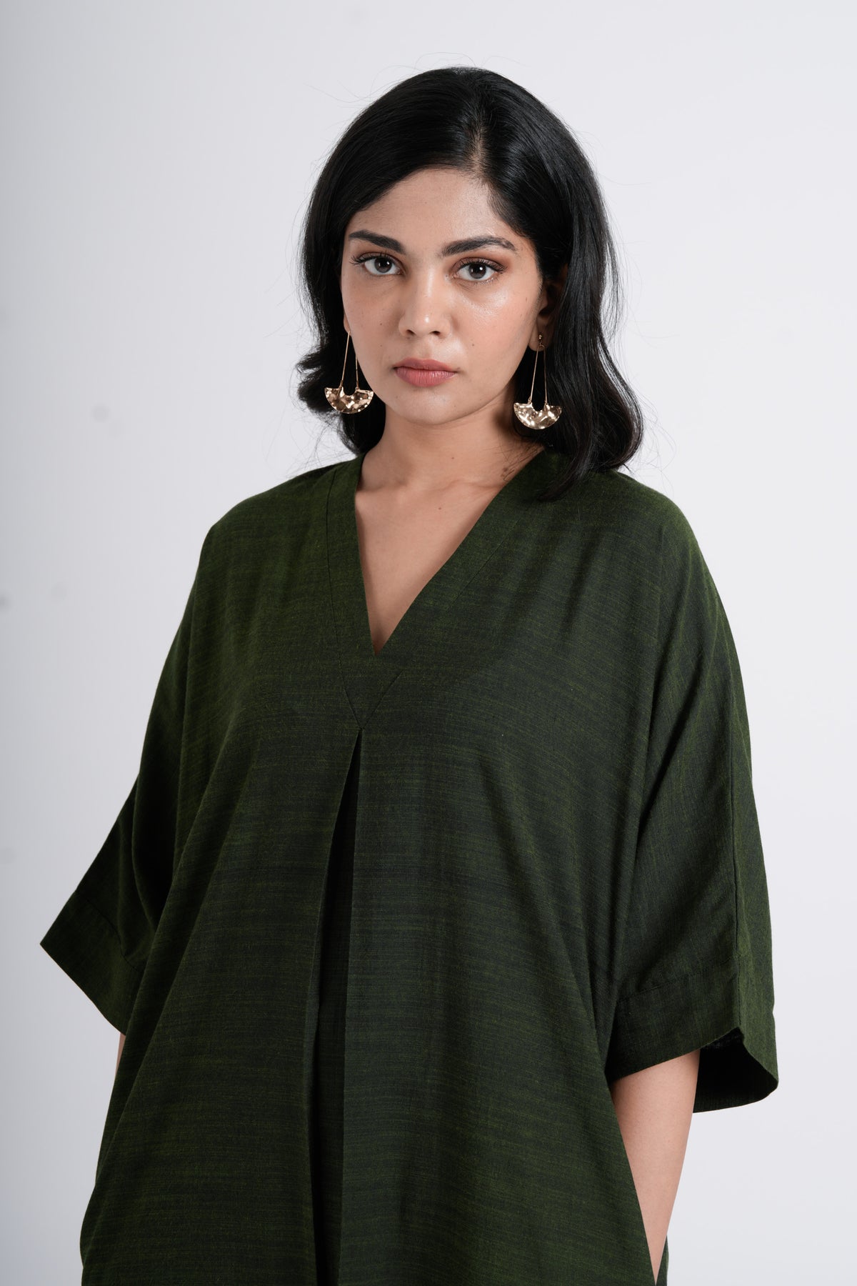 Ease Tunic in Seaweed Green