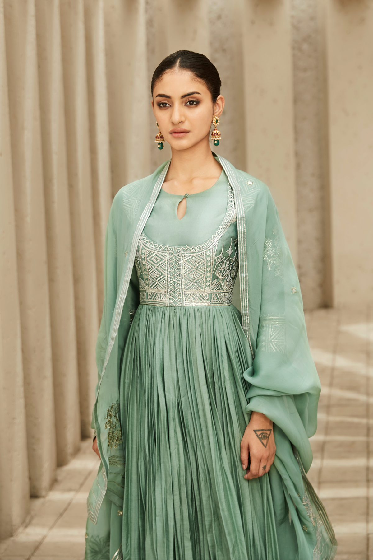Art Deco Anarkali