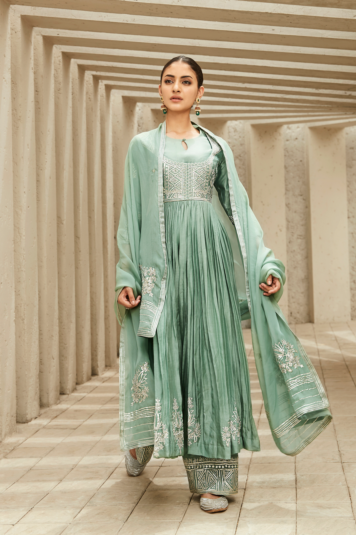 Art Deco Anarkali