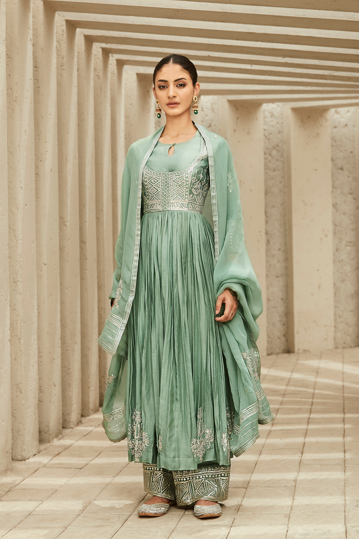 Art Deco Anarkali