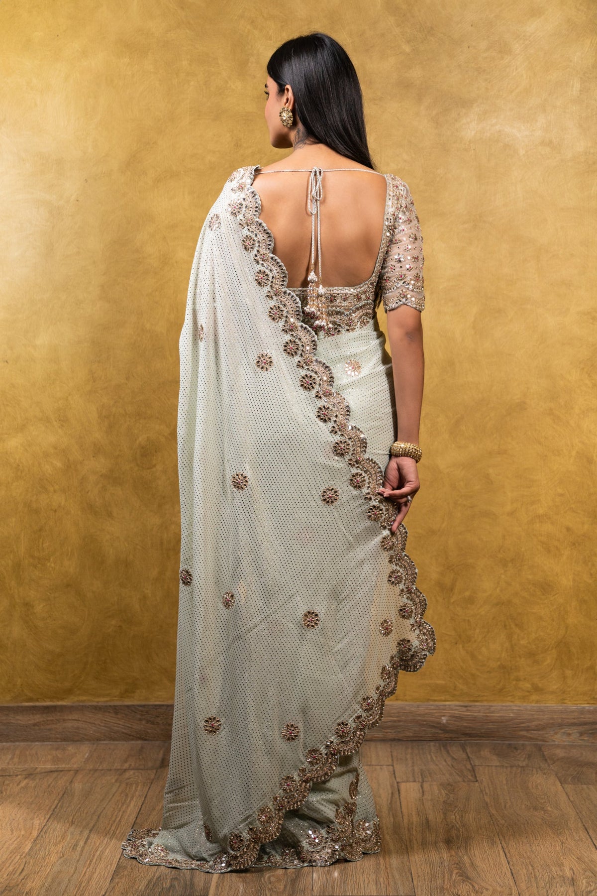 Mokaish Print Saree