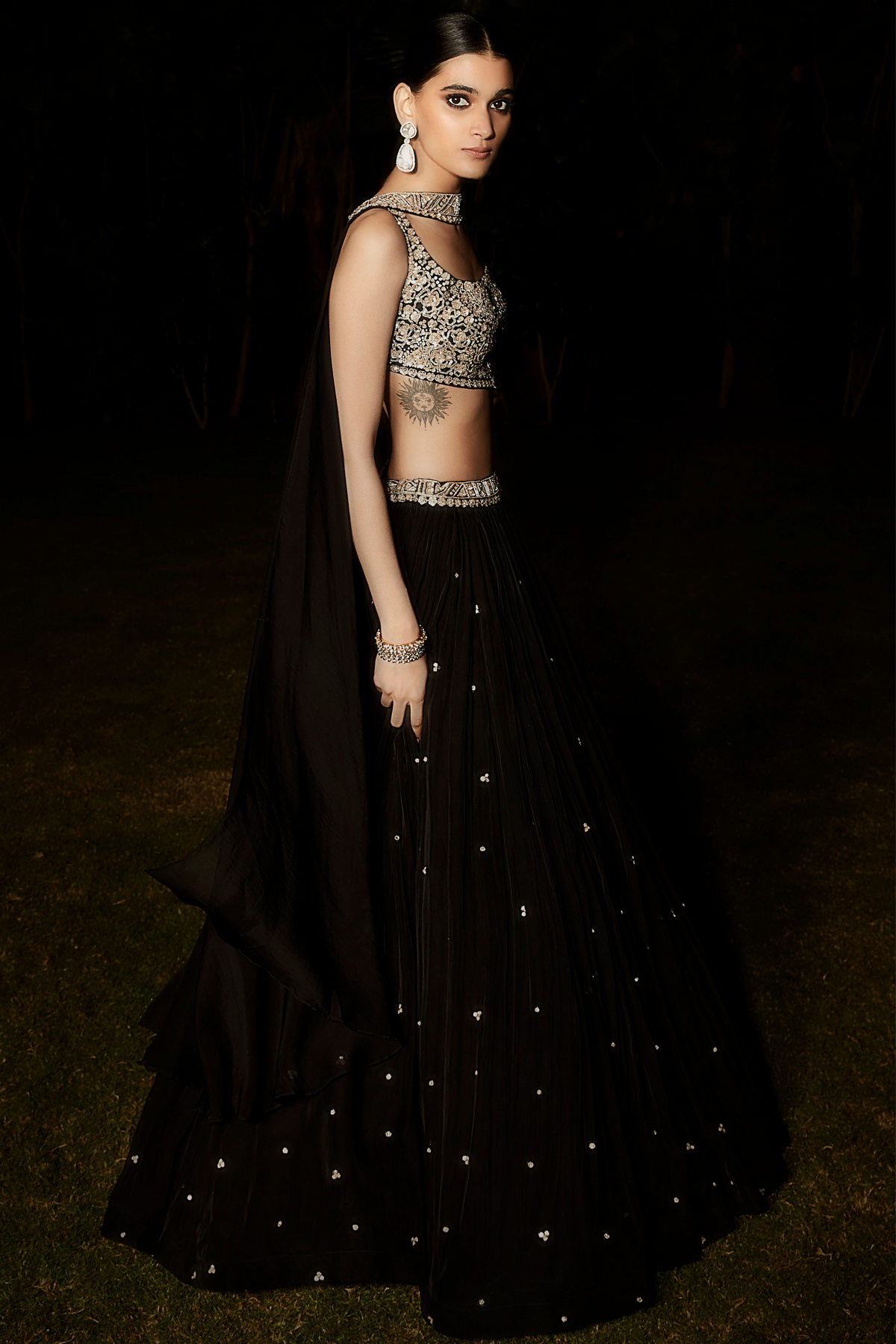 The Giovane Roman Lehenga Set