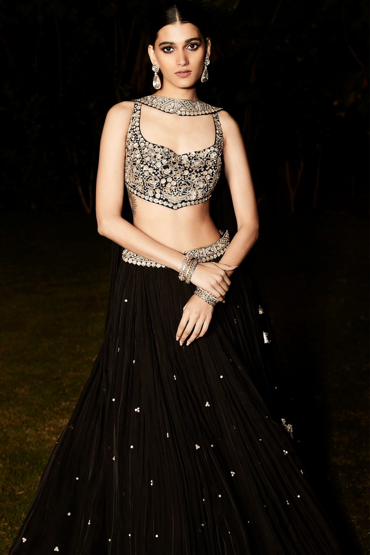 The Giovane Roman Lehenga Set