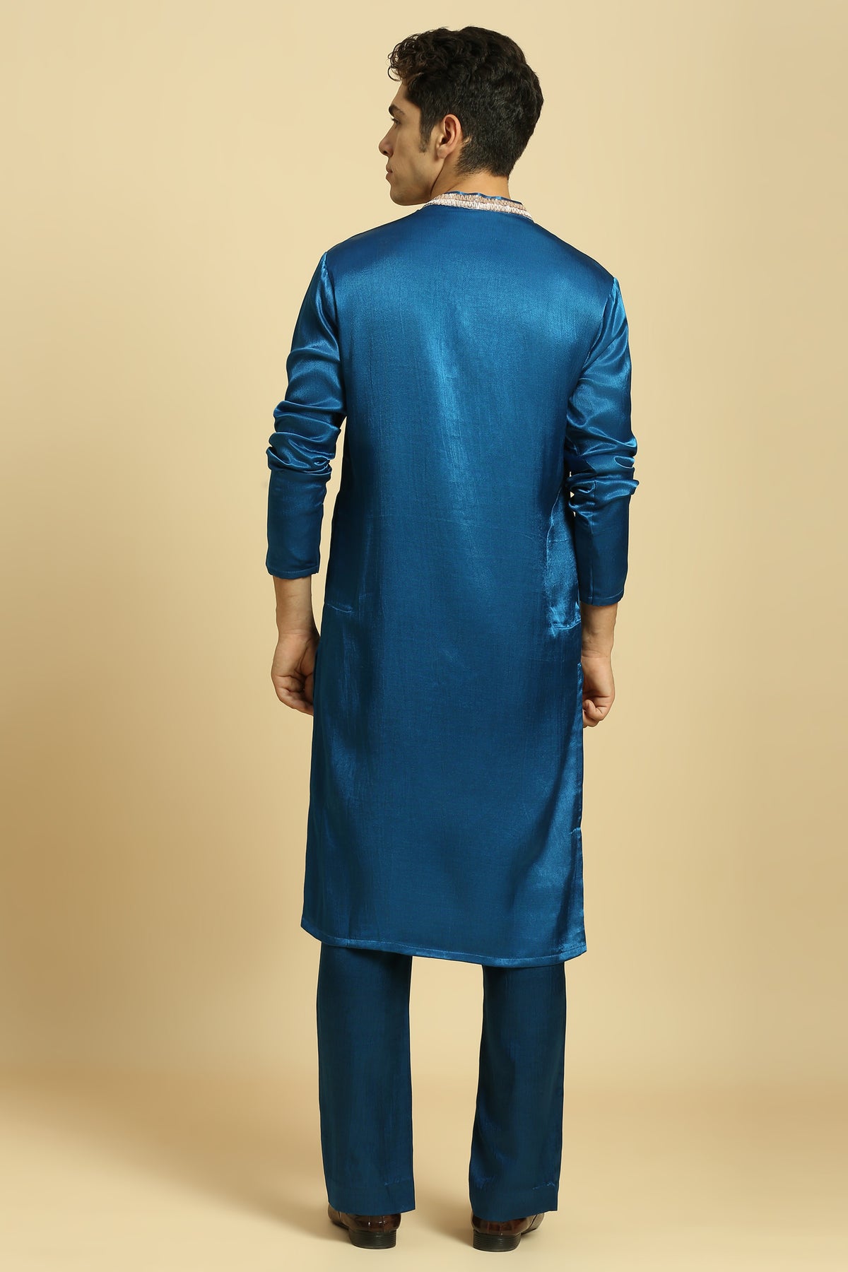 Blue Kurta With Pant