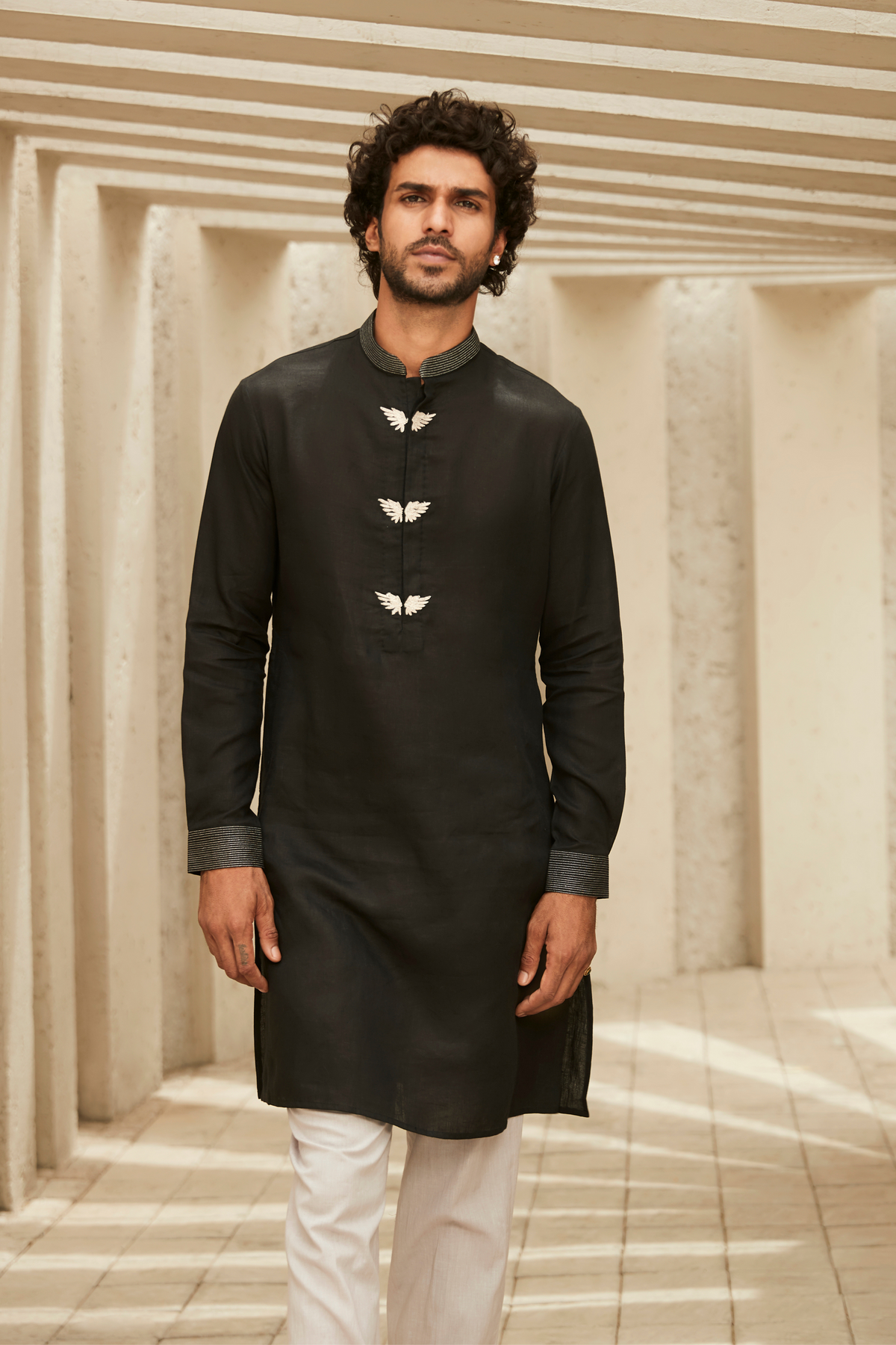 The Winged Kurta Set