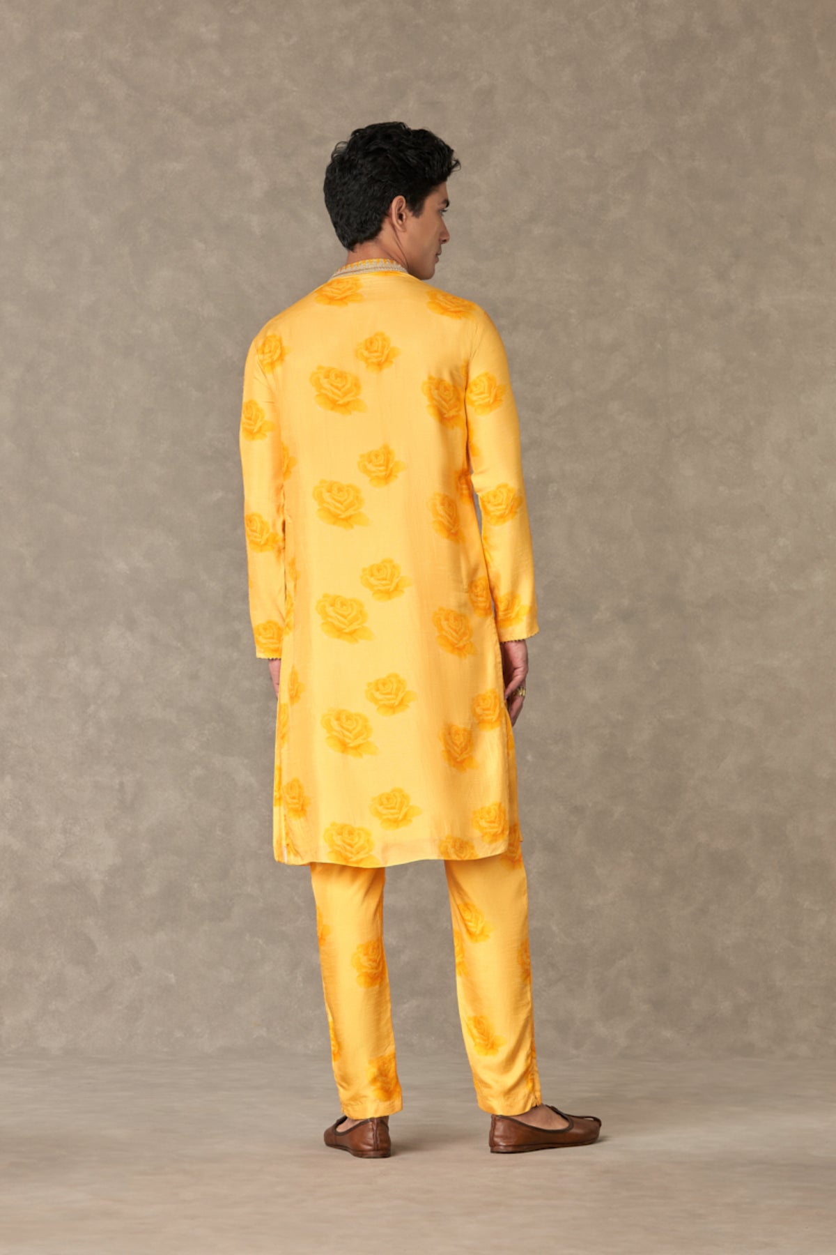 Yellow Gulaab Kurta