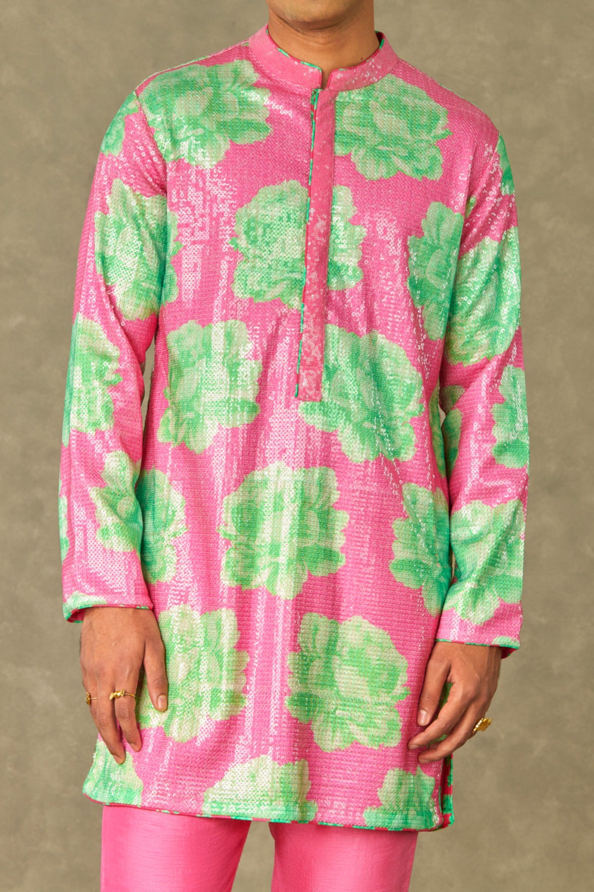 Pink Nurvi Sitara Sequin