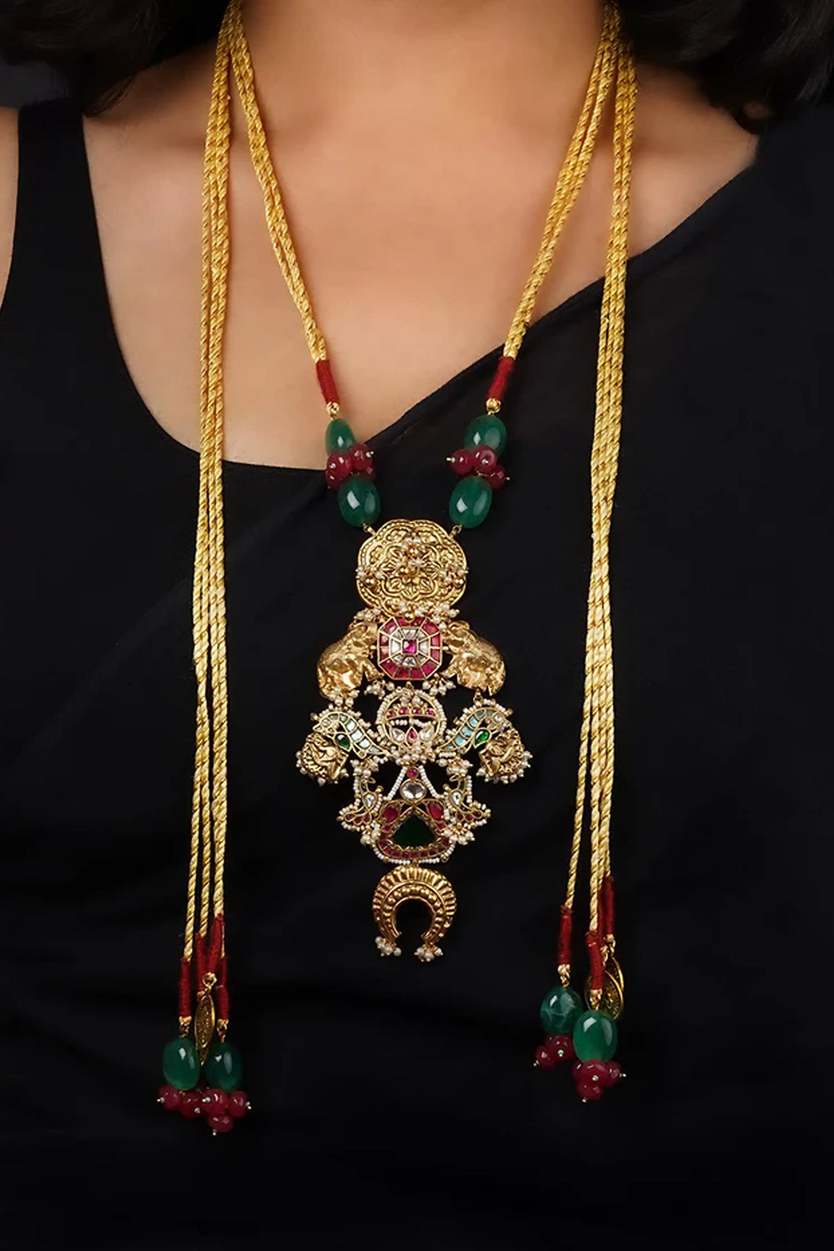 Multicolor Mishr Tribal Necklace