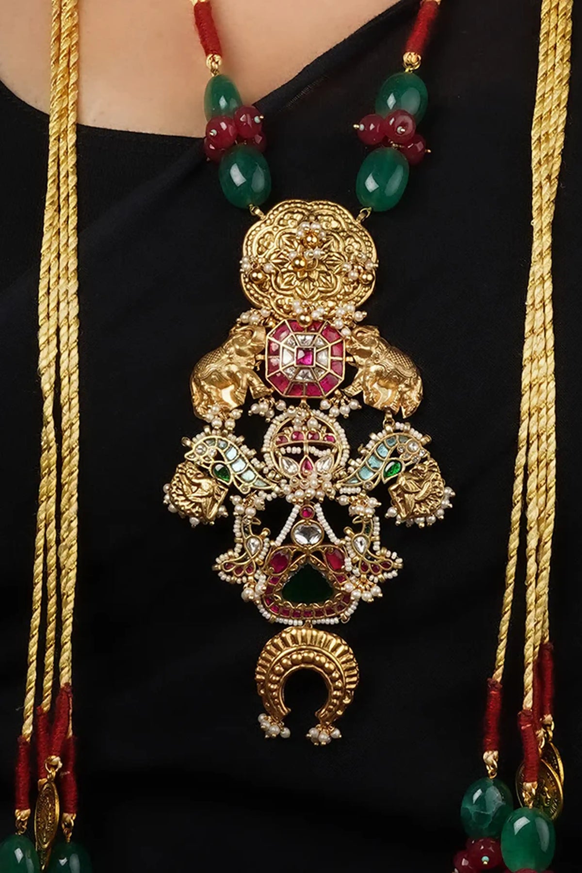 Multicolor Mishr Tribal Necklace