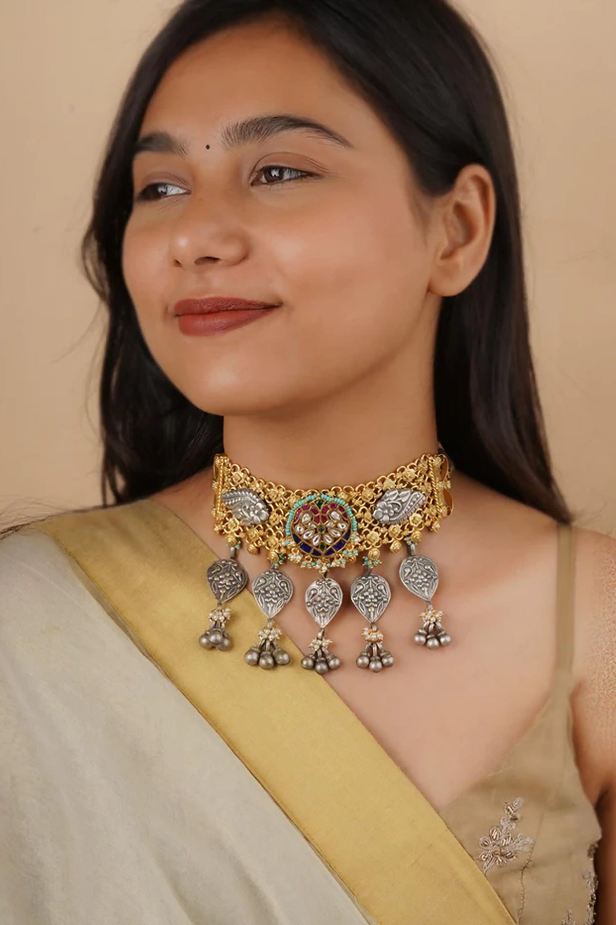 Mortantra Multicolor Mishr Necklace