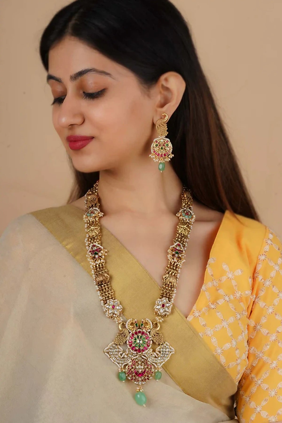 Multicolor Mishr Necklace Set
