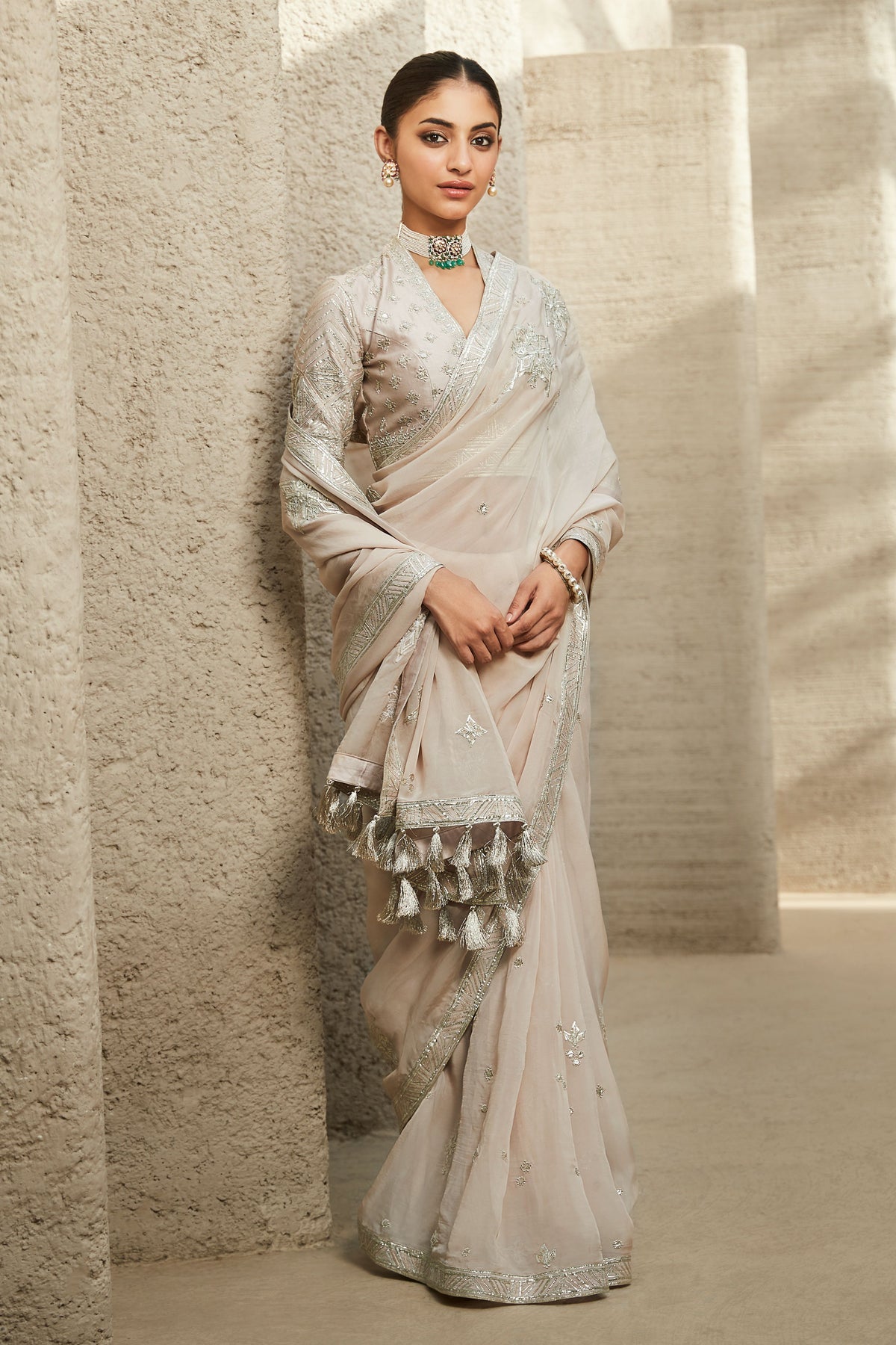 The Ivory Dream Saree