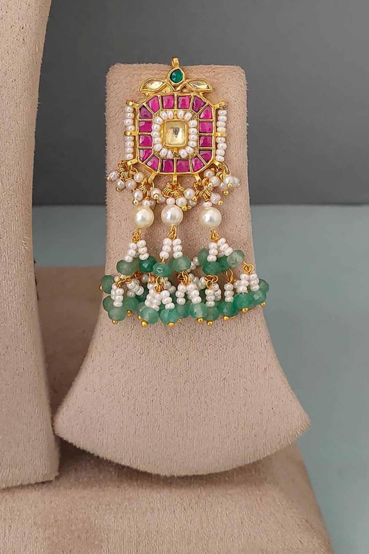 Multicolor Necklace With Earrings
