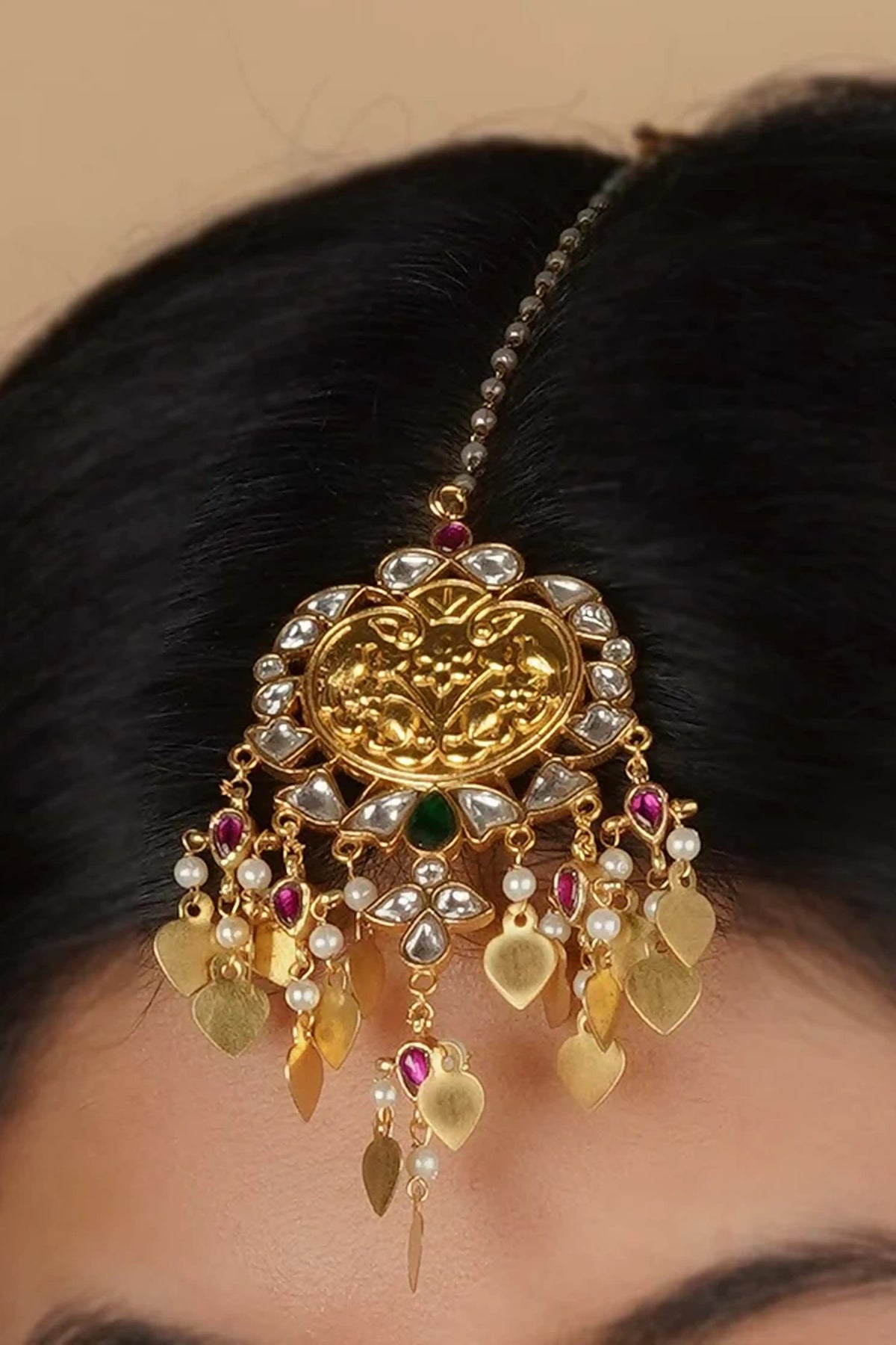 Mortantra Mulitcolor Bridal Necklace Set