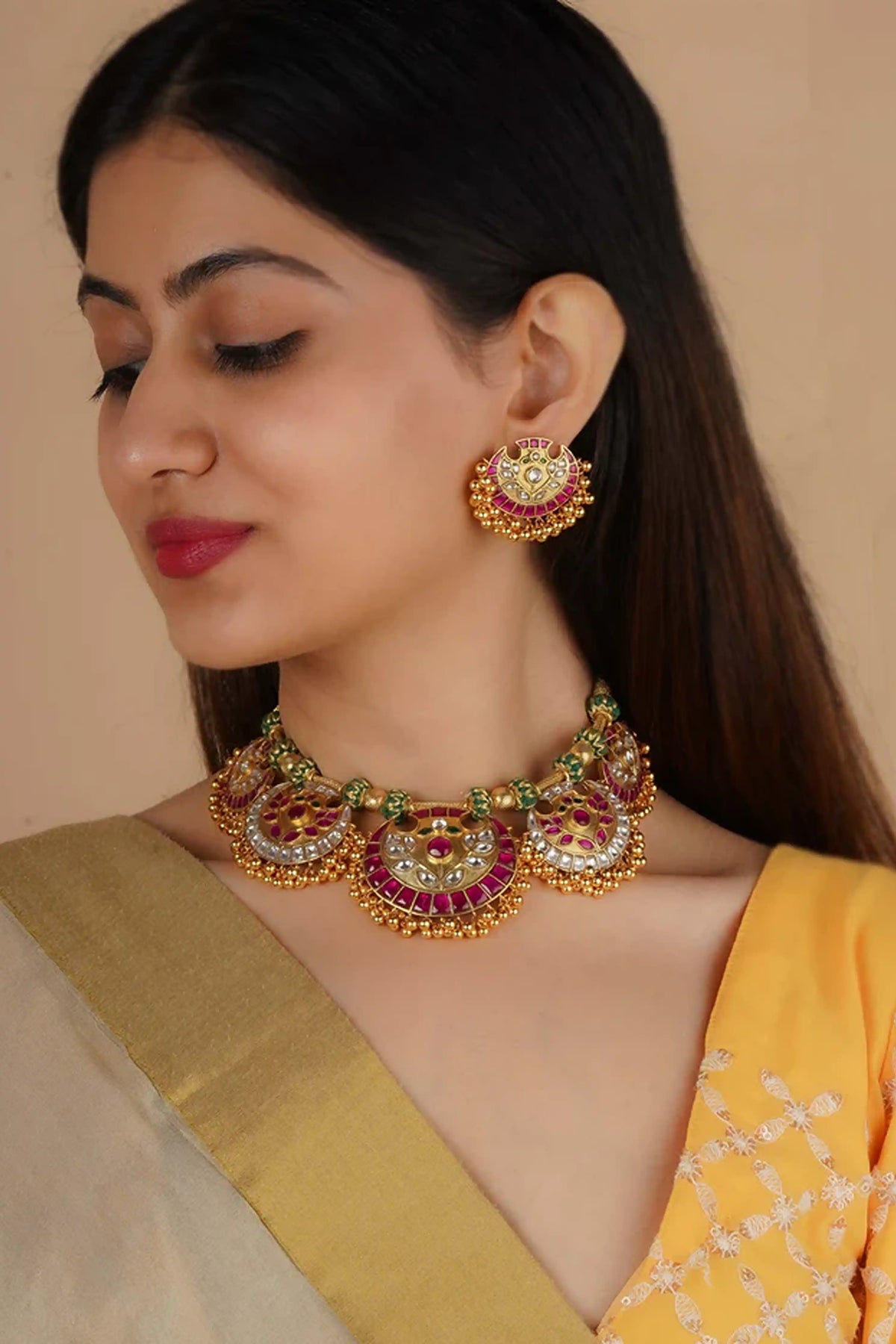 Mortantra Multicolor Necklace Set