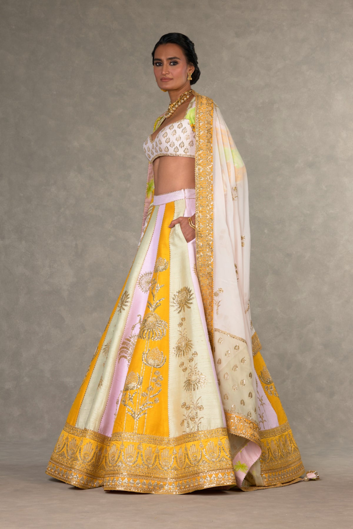 Nimbu Mirchi Lehenga Set