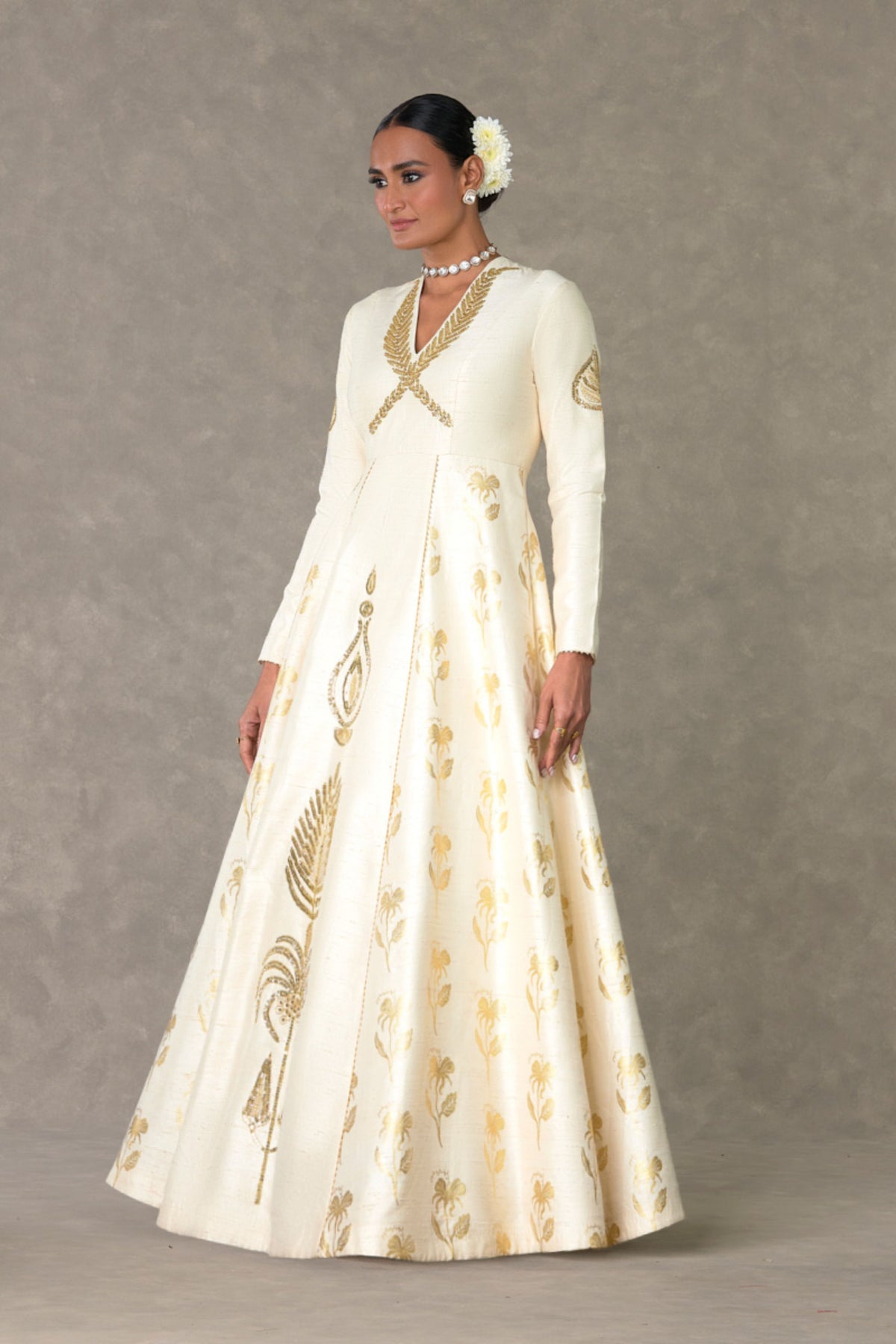 Ivory All In Bloom Gown