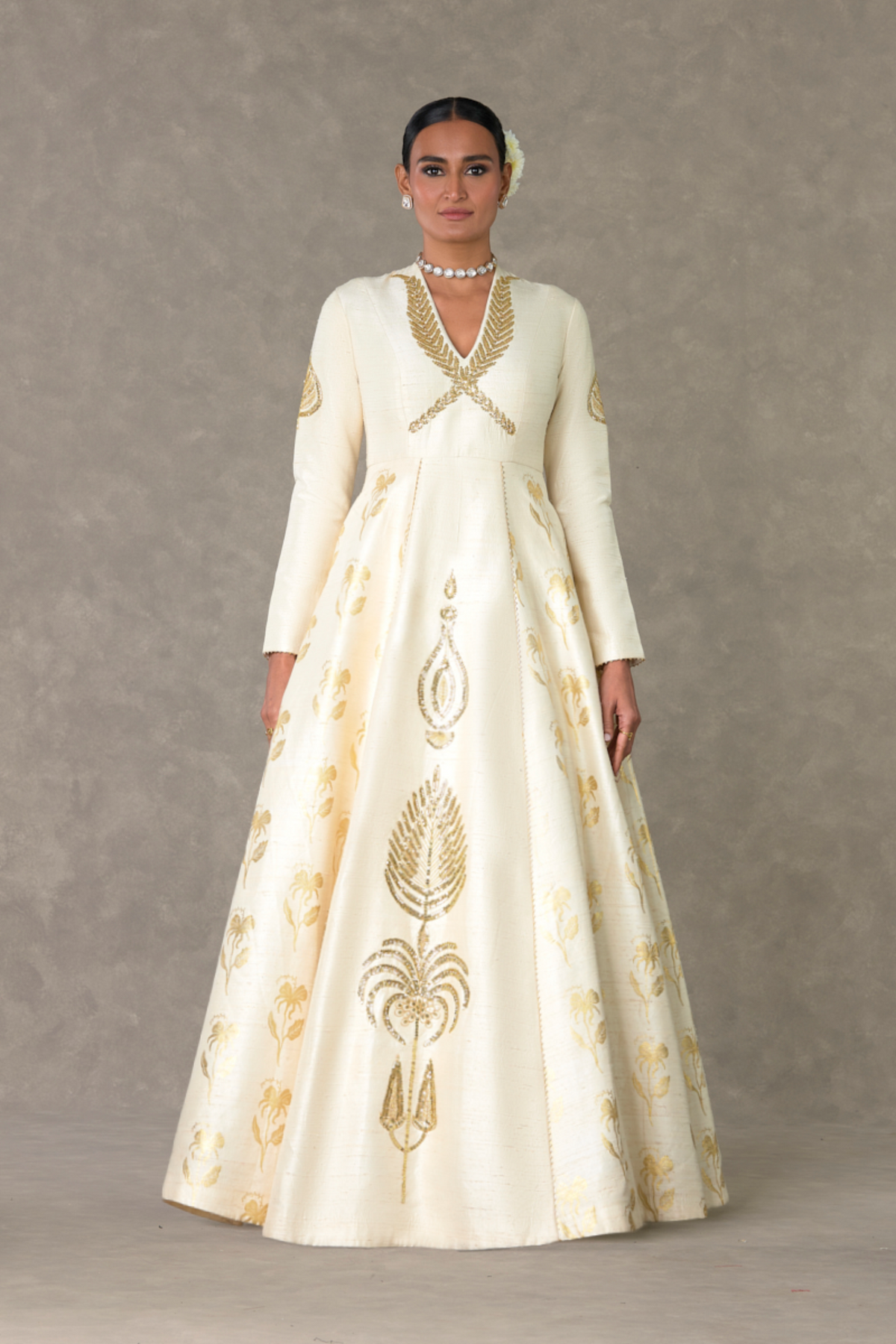 Ivory All In Bloom Gown