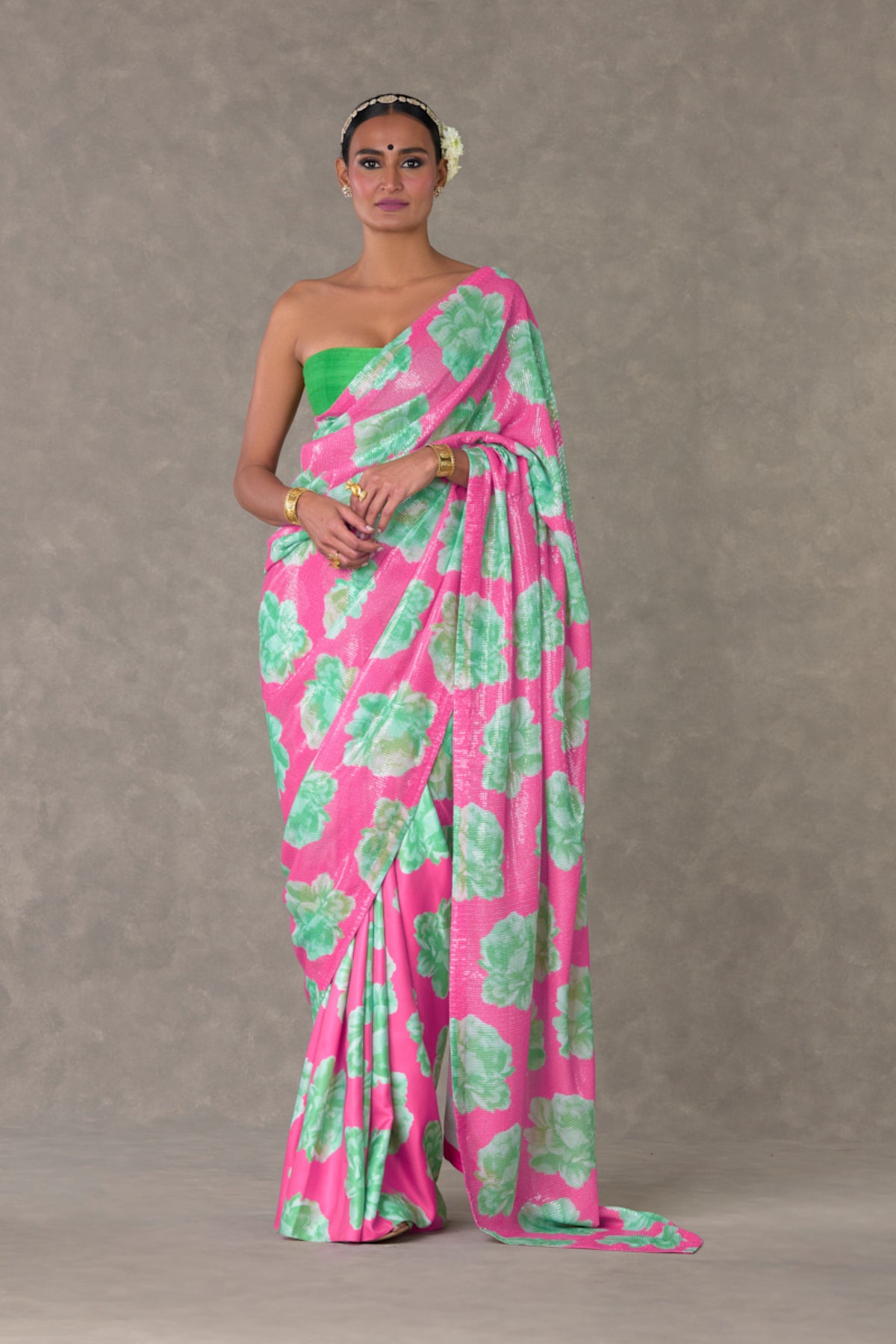 The &#39;Nurvi&#39; Sitara Saree