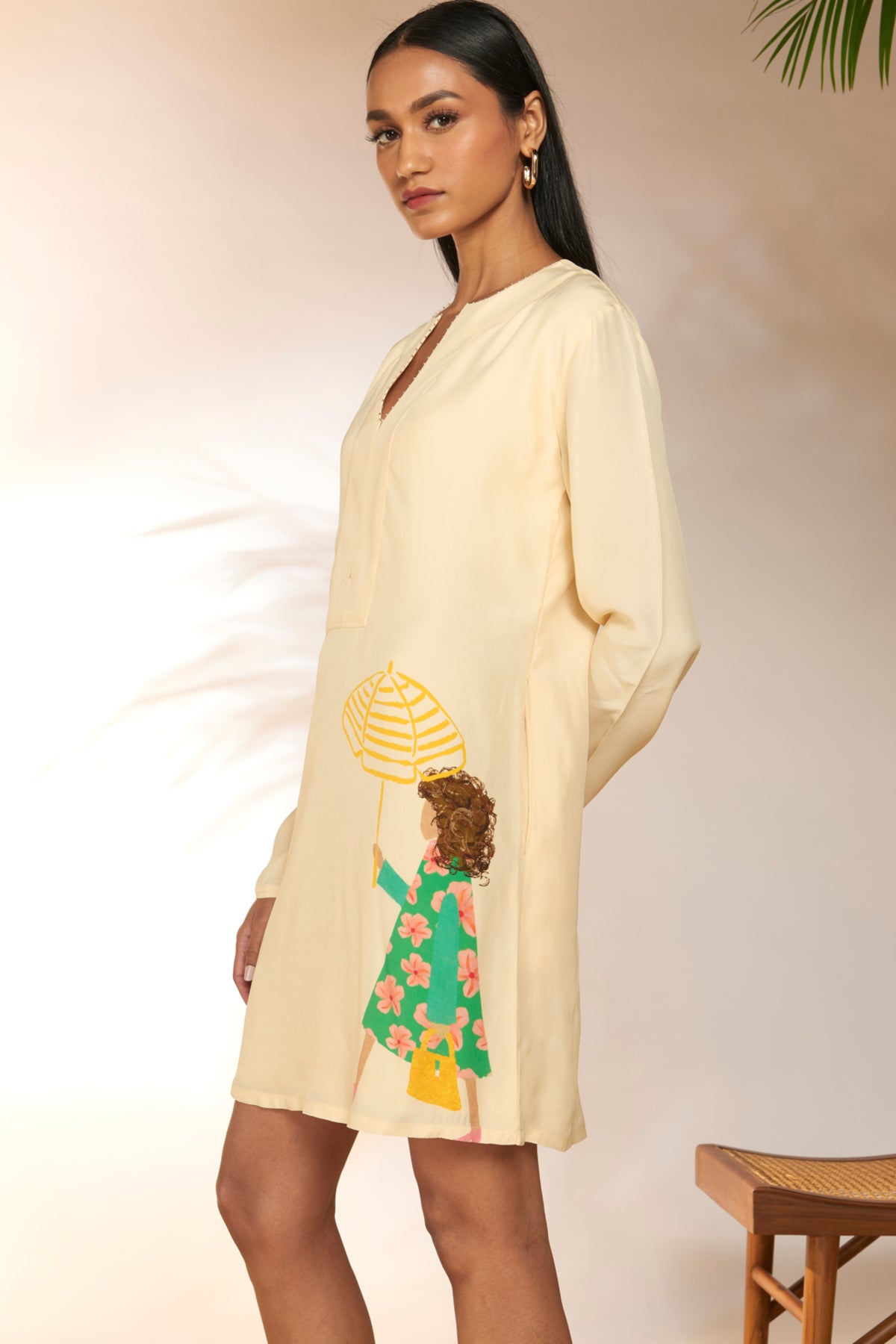 Ivory Sunny Day Mini Dress