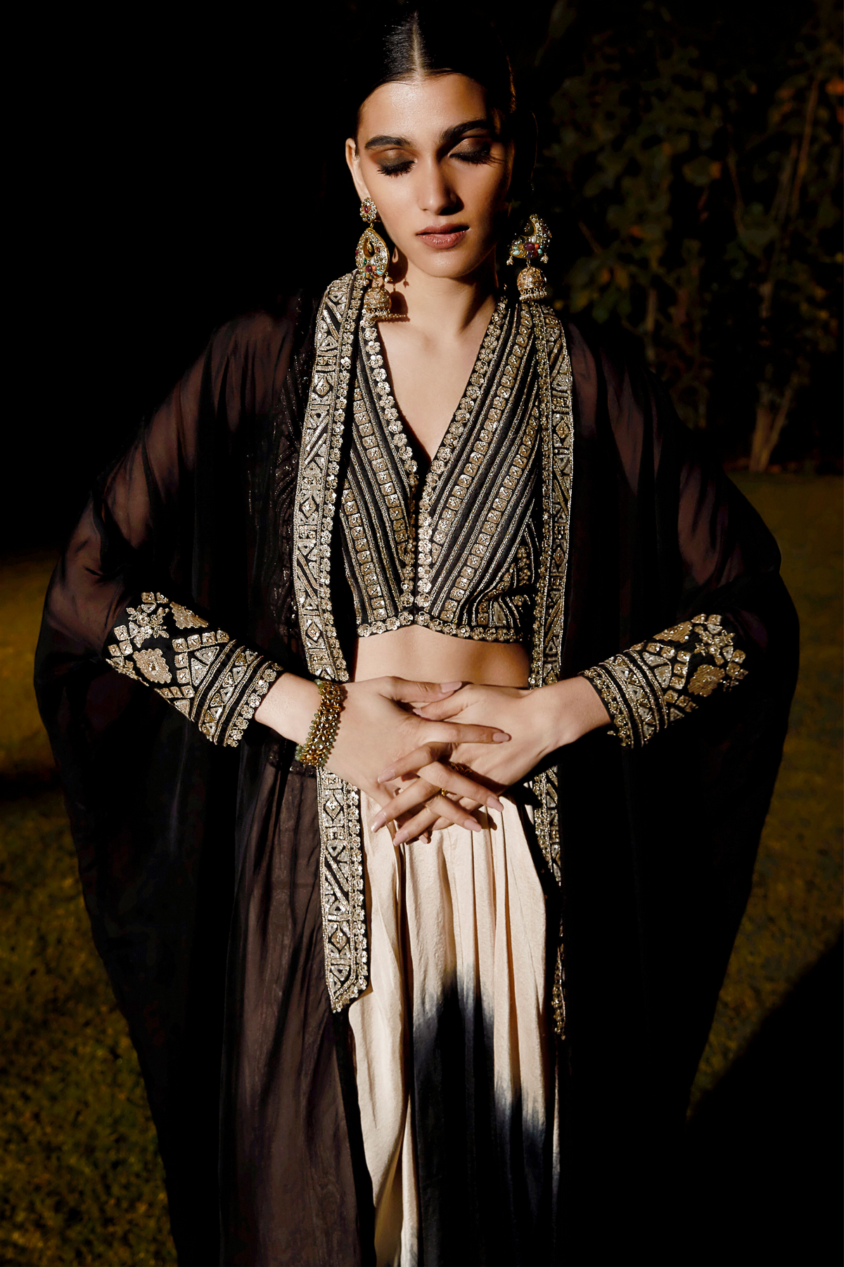 The Grand Athena Cape Set