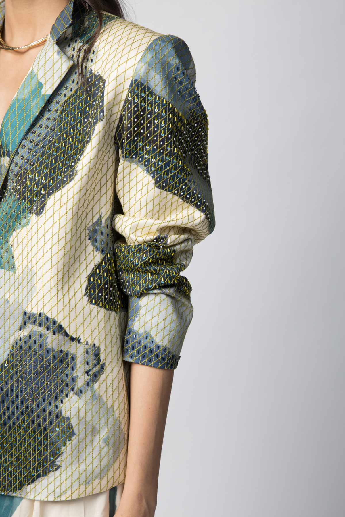 Marble Blazer Co-ord