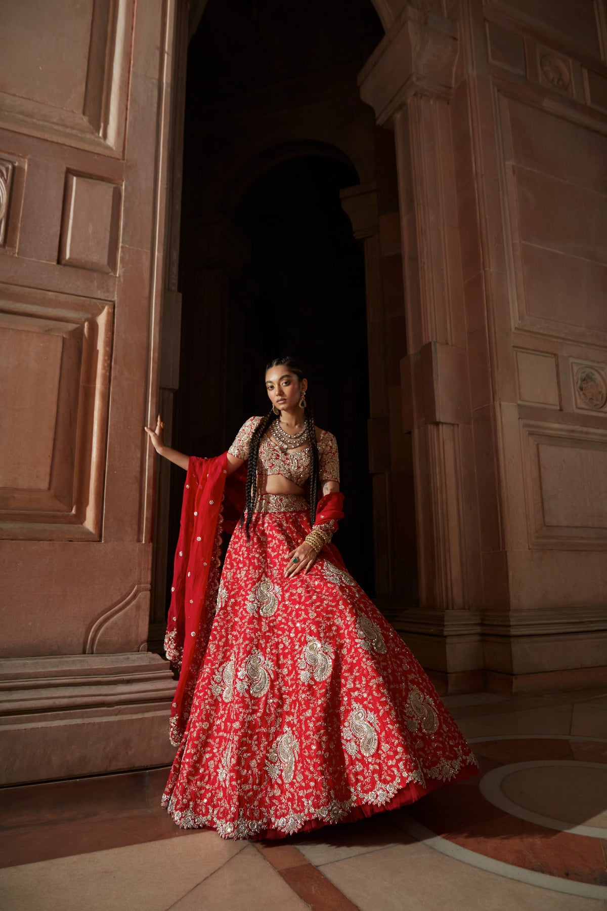 Nemali Lata Lehenga