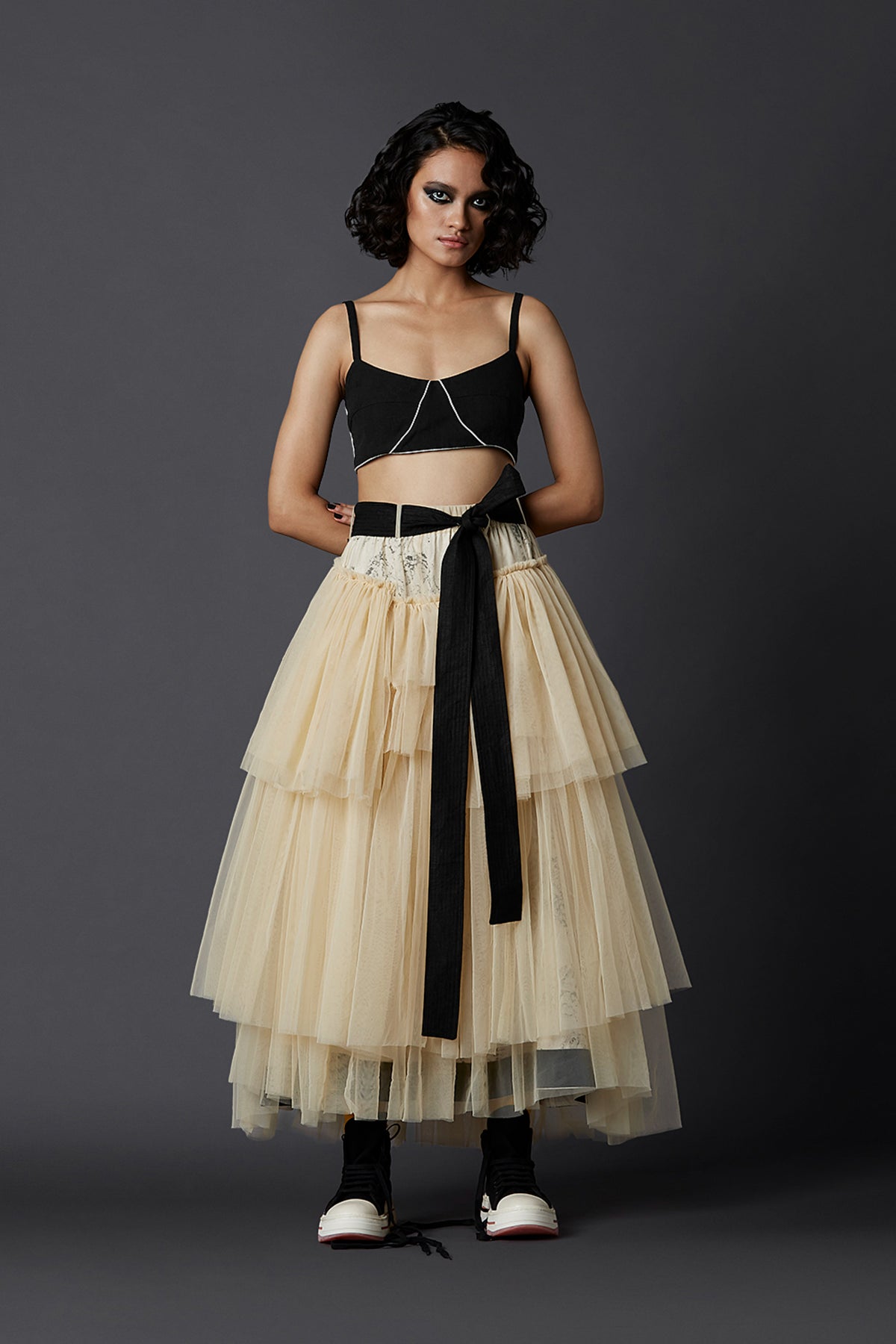 Tulle tier skirt