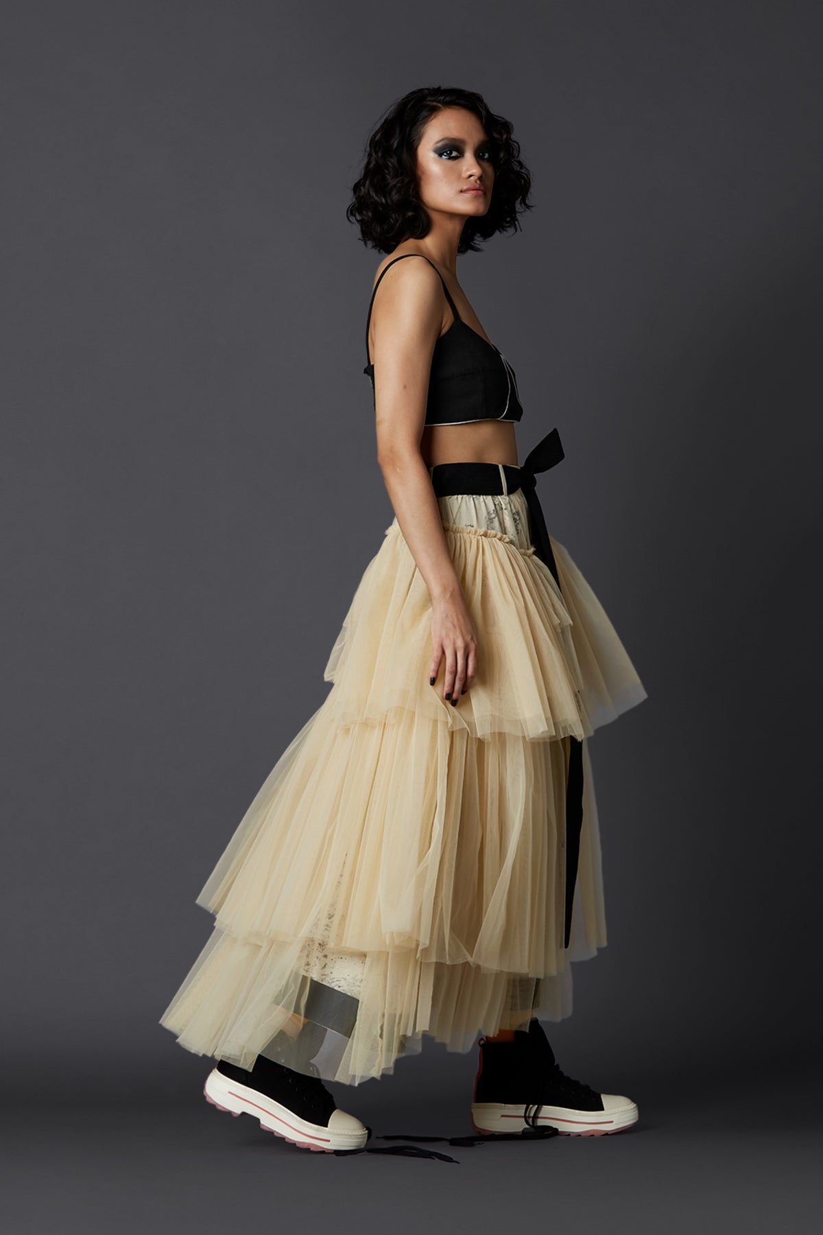 Tulle tier skirt