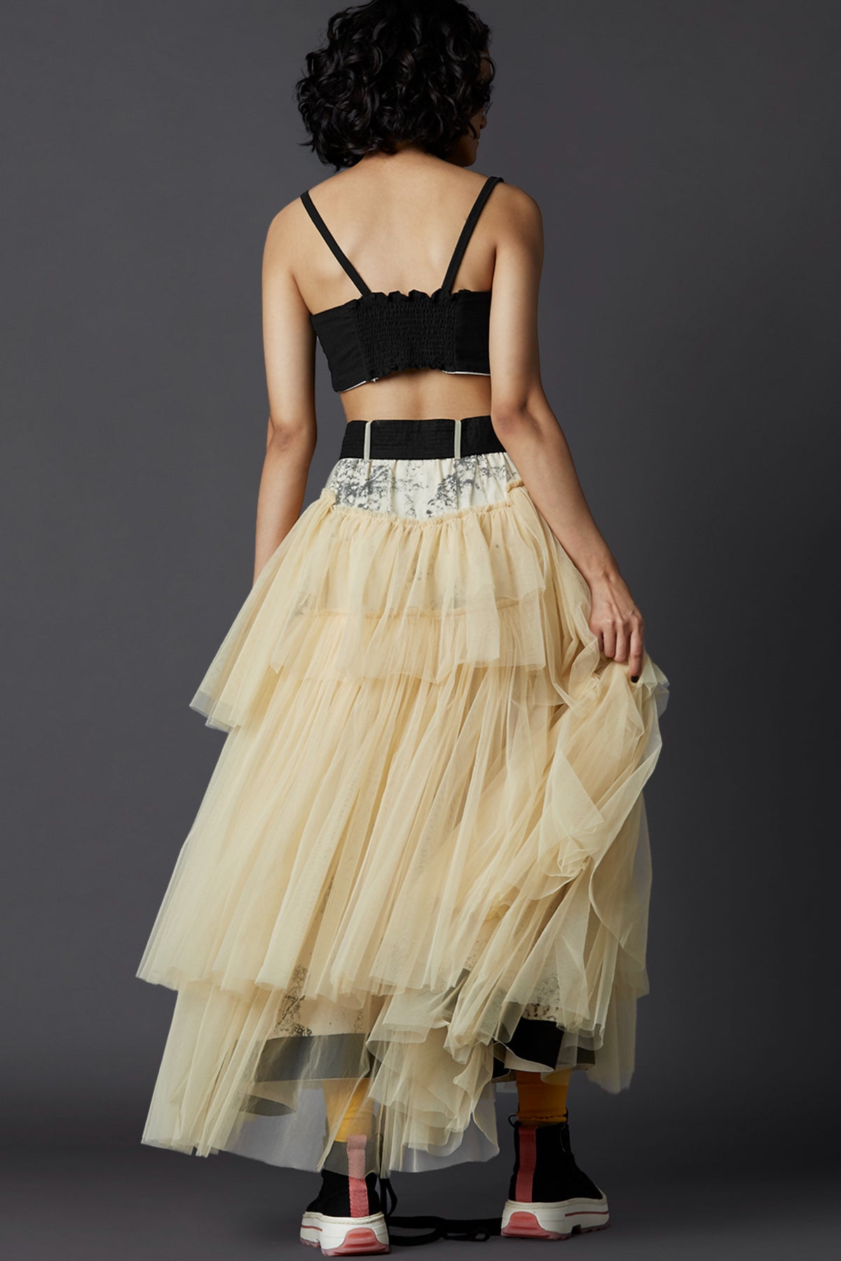 Tulle tier skirt