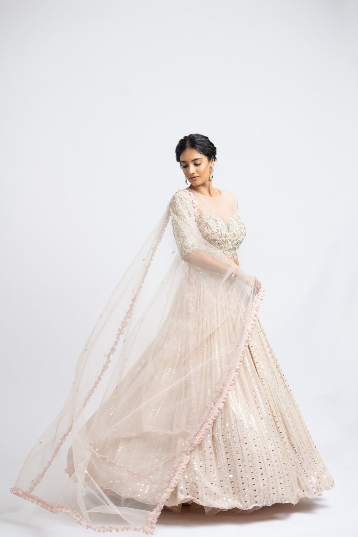 Blush Lehenga Chli Set
