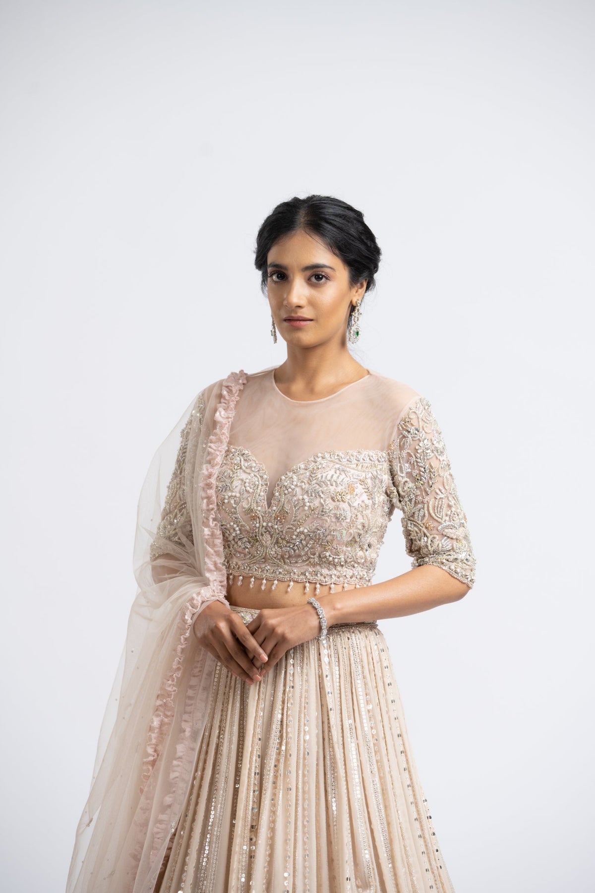 Blush Lehenga Chli Set