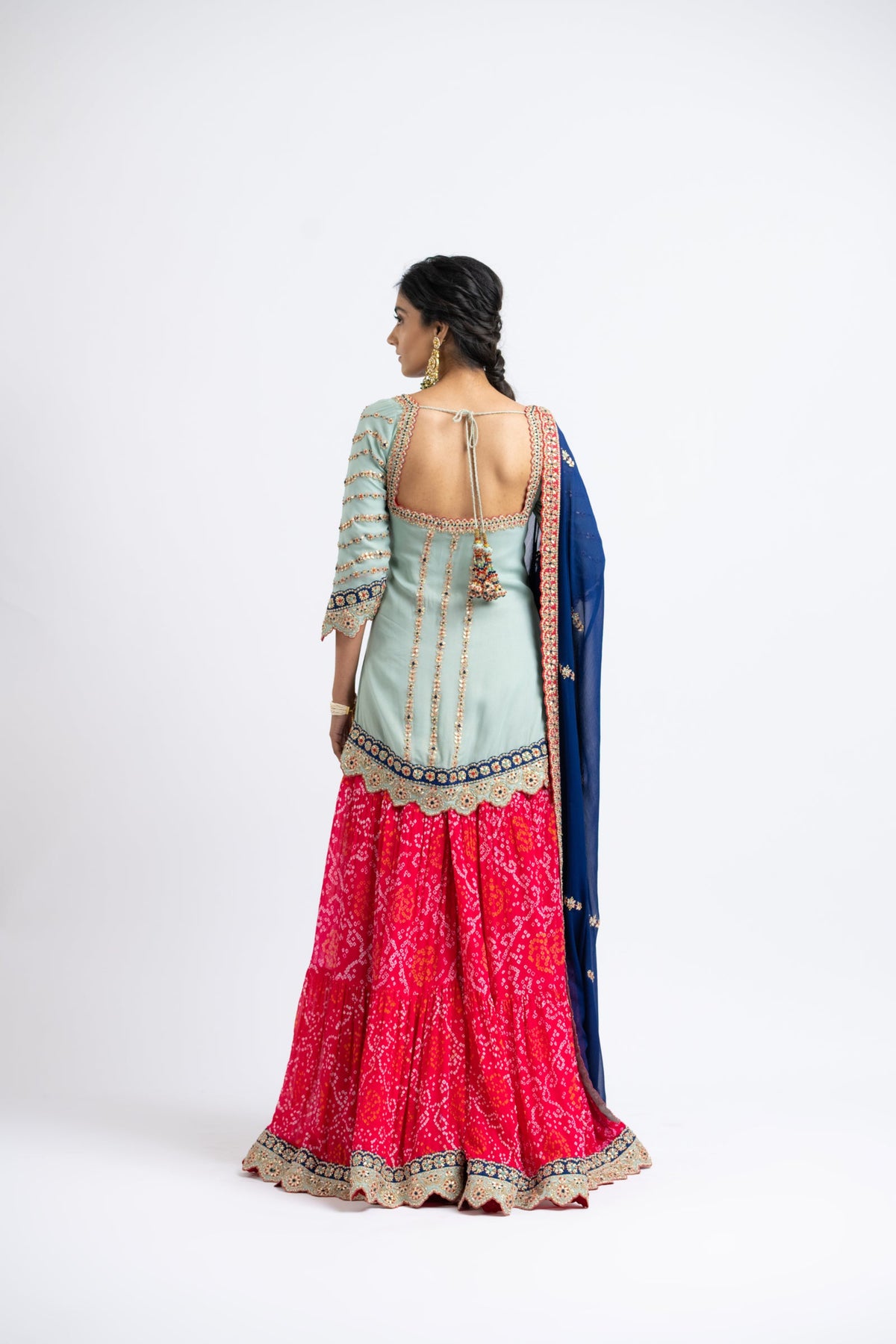 Bhandhej Sharara Set