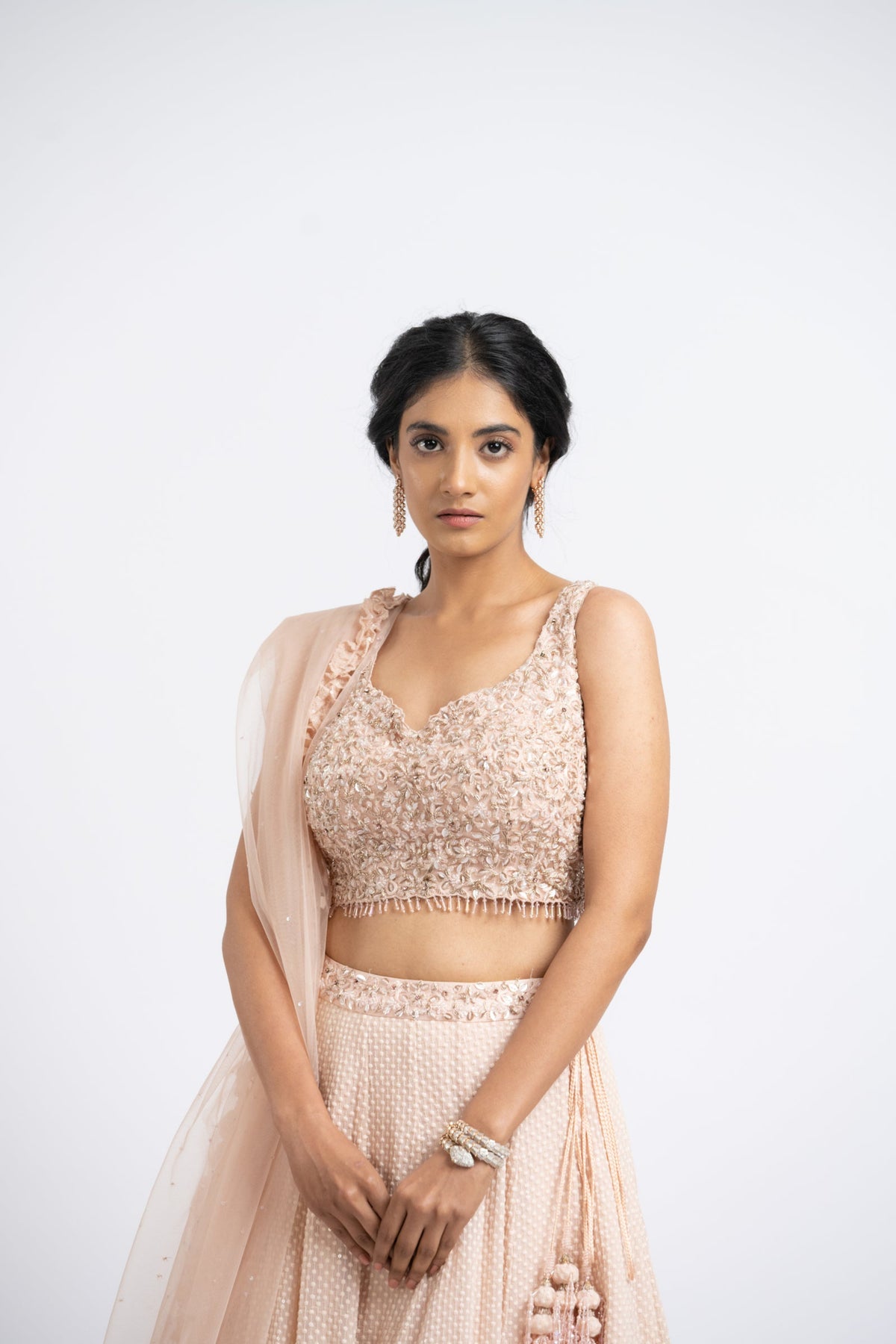 Pink Lehenga Choli Set