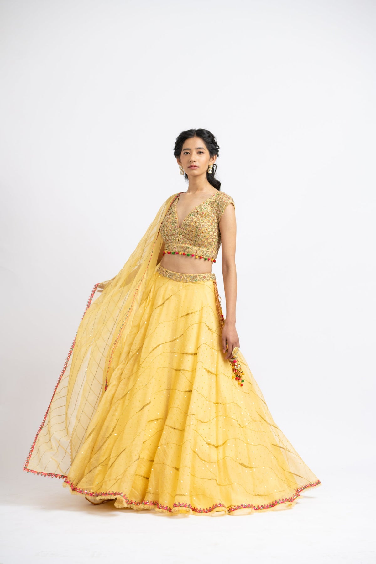 Sunburst Lehenga Choli Set