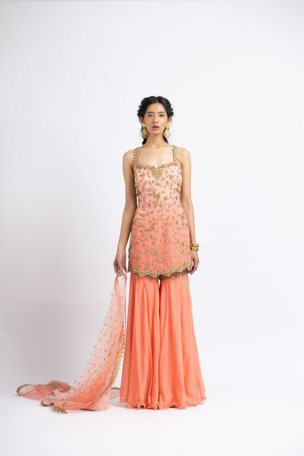 Coral Ombrey Garara Set