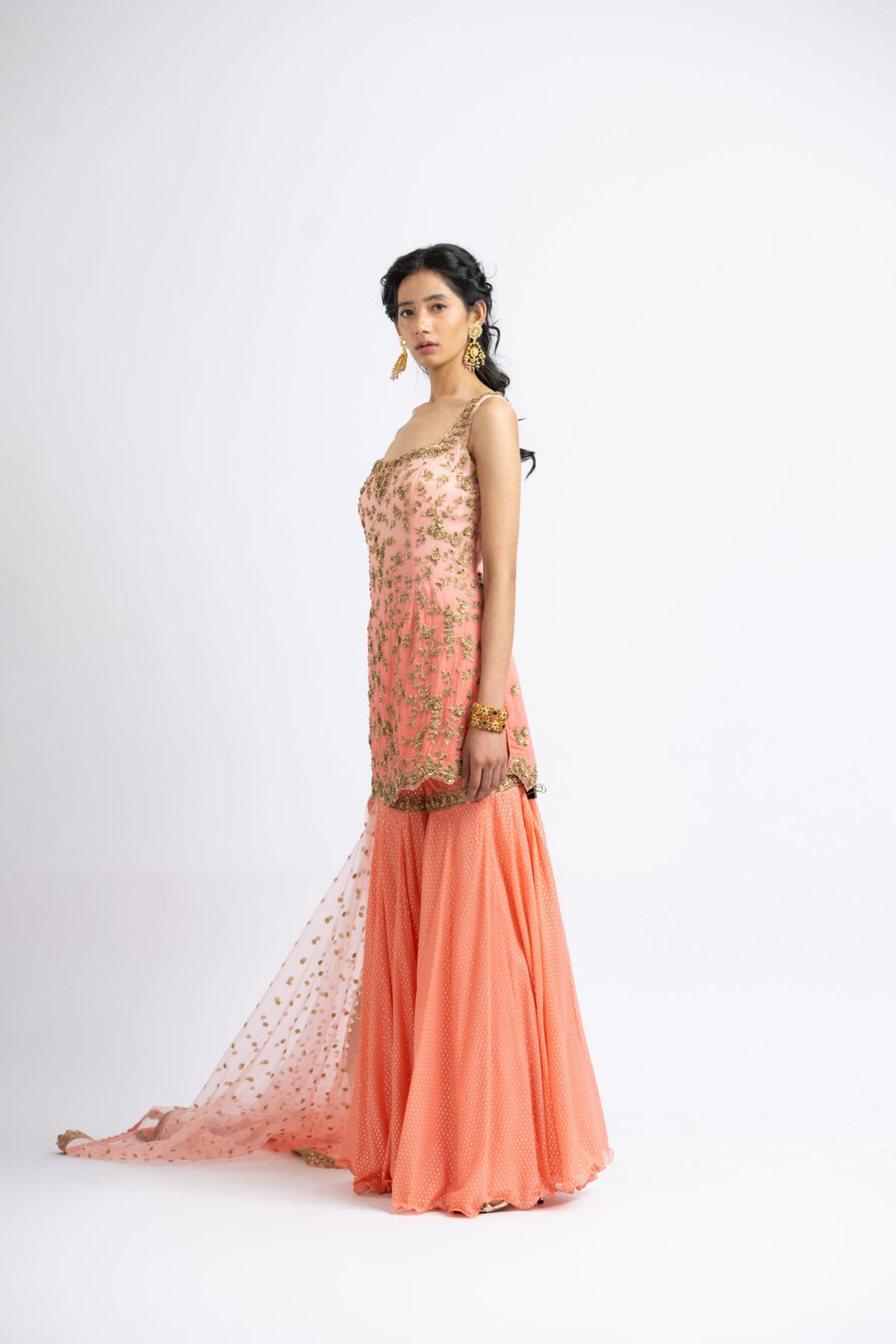 Coral Ombrey Garara Set