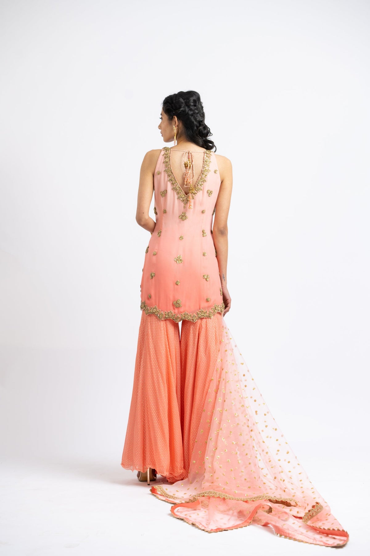 Coral Ombrey Garara Set