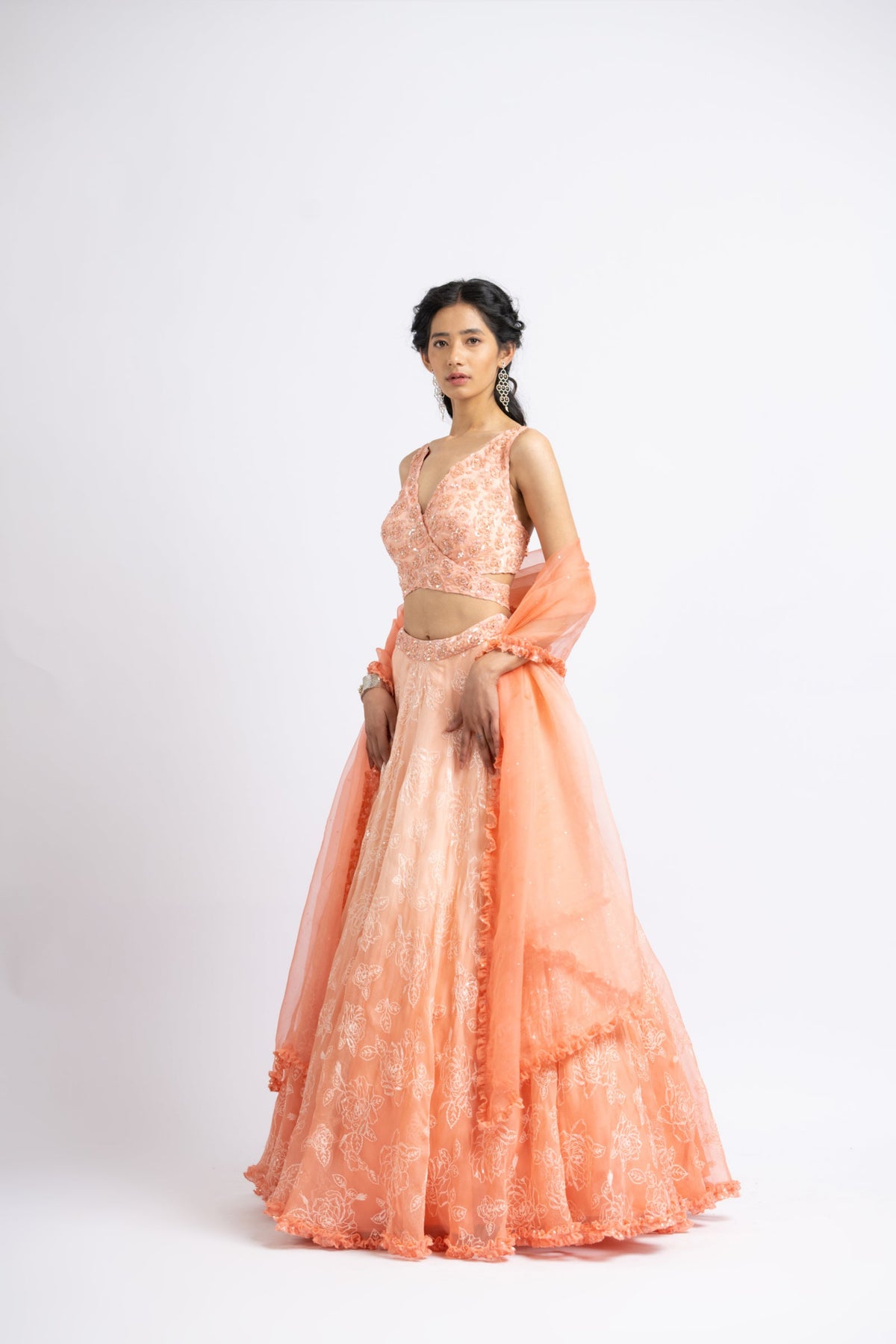 Mango Ombrey Lehenga Set