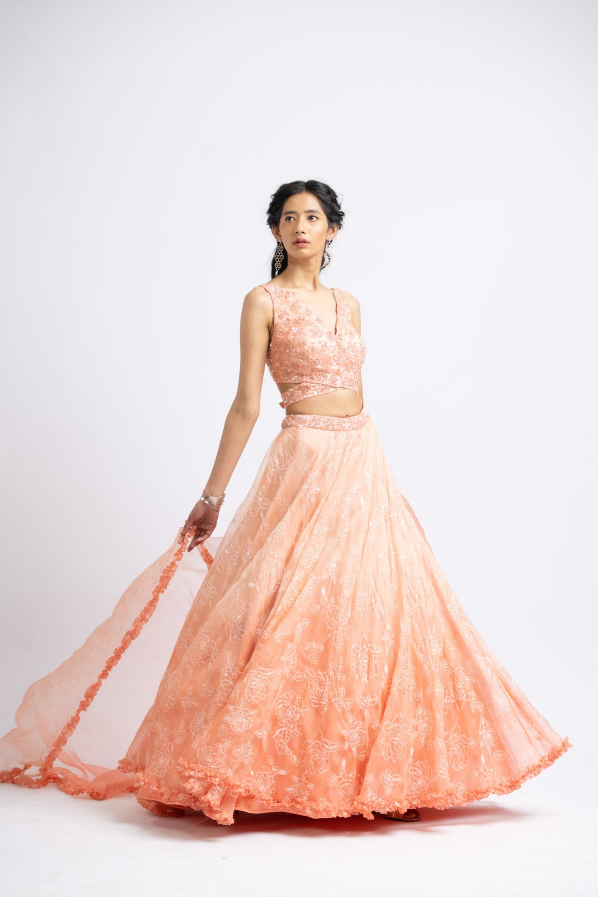 Mango Ombrey Lehenga Set