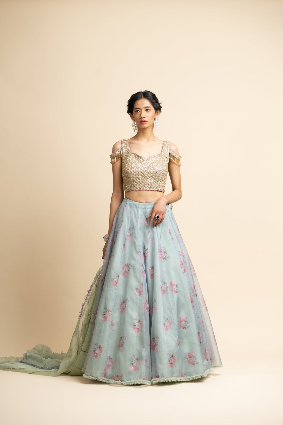 Jade Lehenga Choli Set