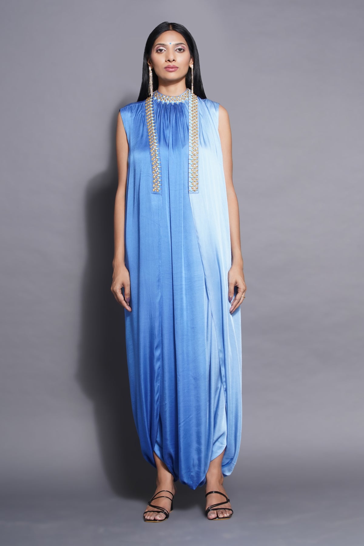 Ombre Royal Blue Jumpsuit