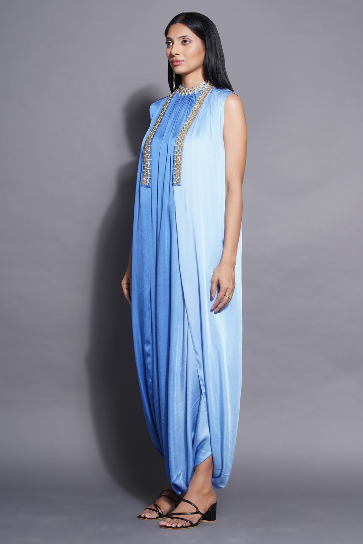 Ombre Royal Blue Jumpsuit