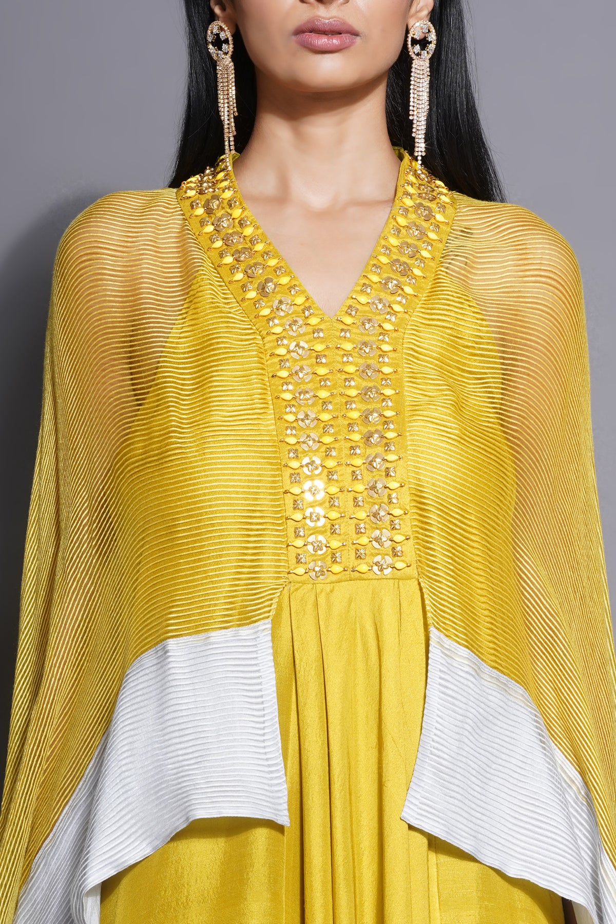 Halter Neck Lime Light Gown