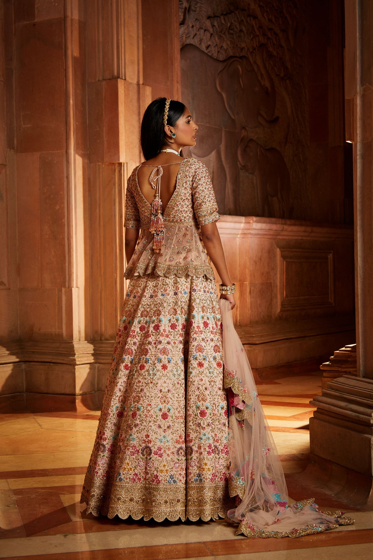 Blush Pink Lehenga Set
