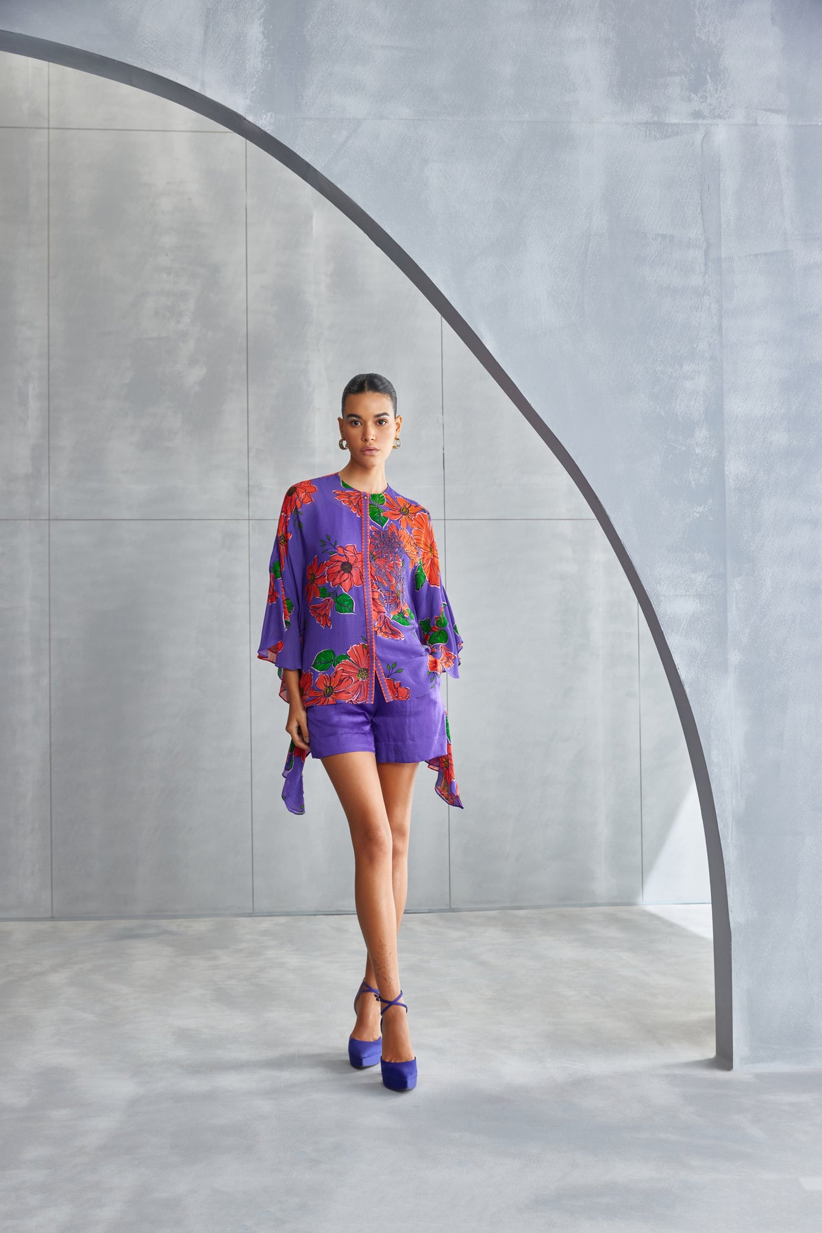 Zinnia Frill Sleeve Top