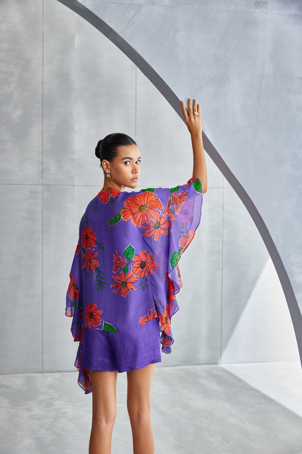 Zinnia Frill Sleeve Top