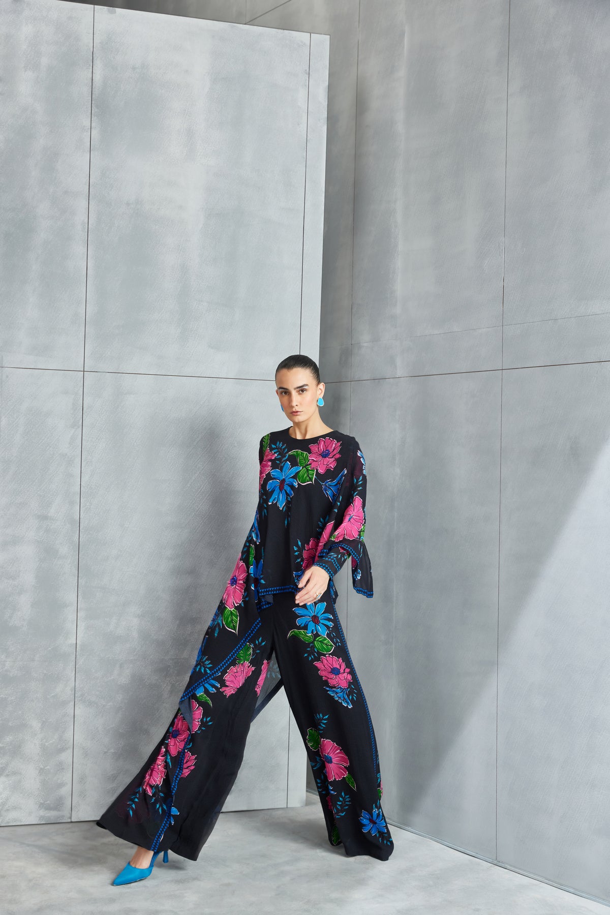 Zinnia Cape Jumpsuit